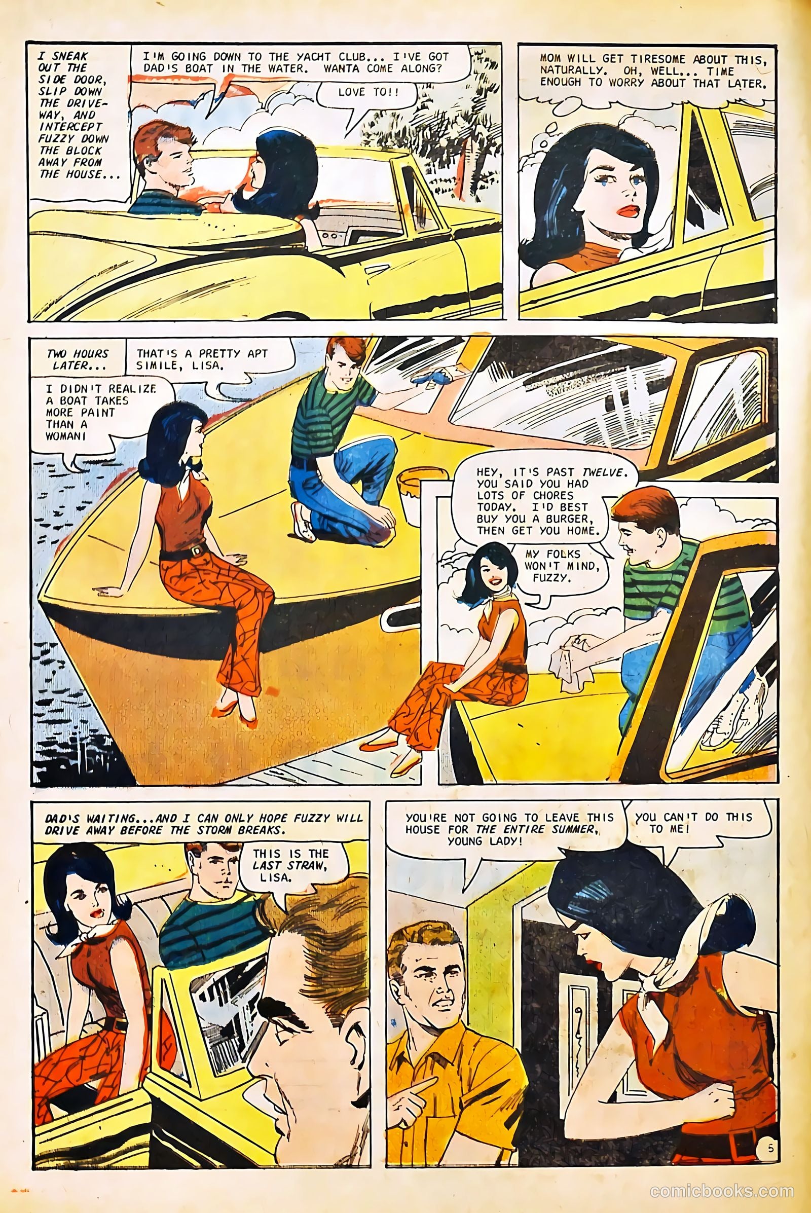 Teen-Age Love #56 (1967) — page 8 of 36