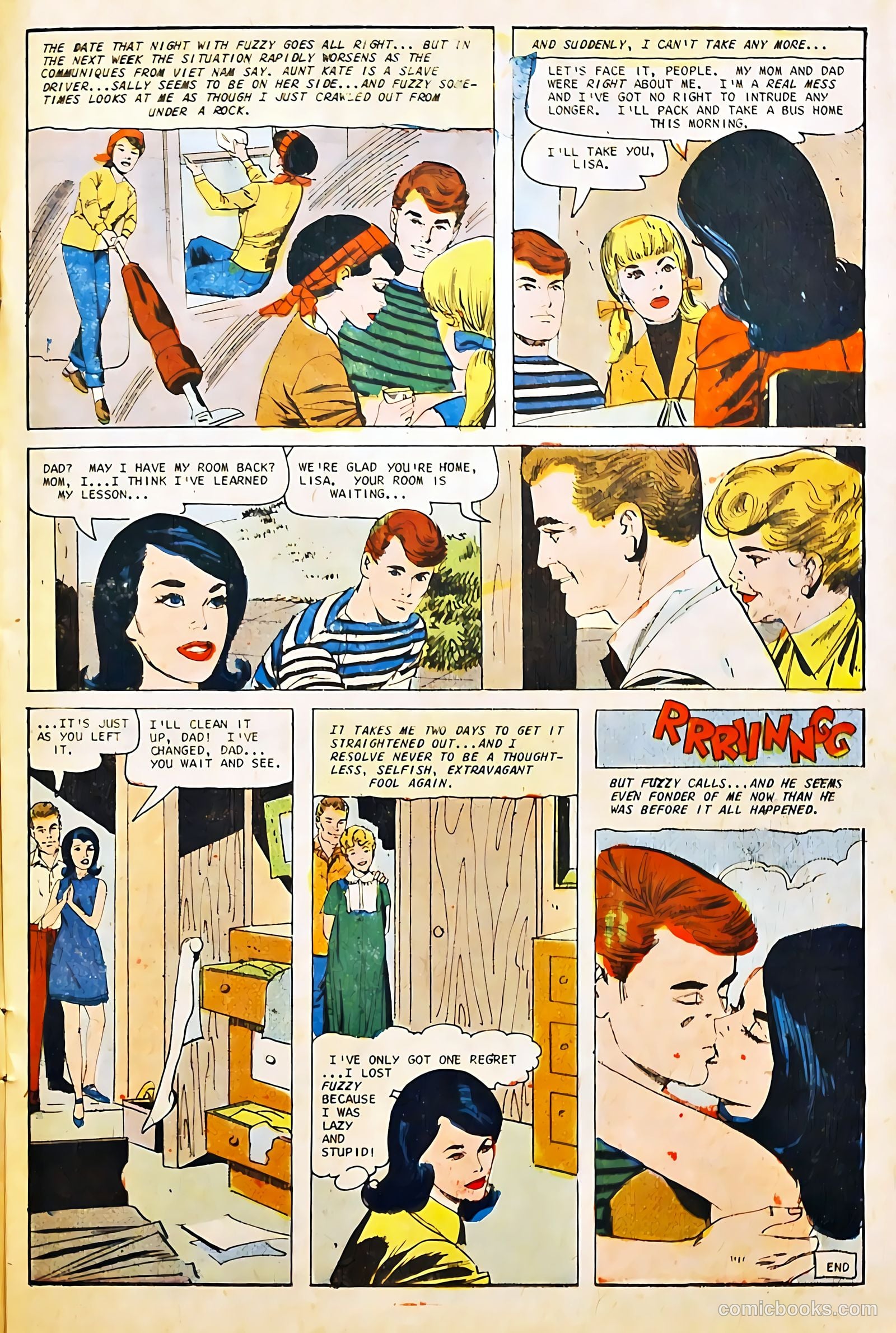 Teen-Age Love #56 (1967) — page 11 of 36