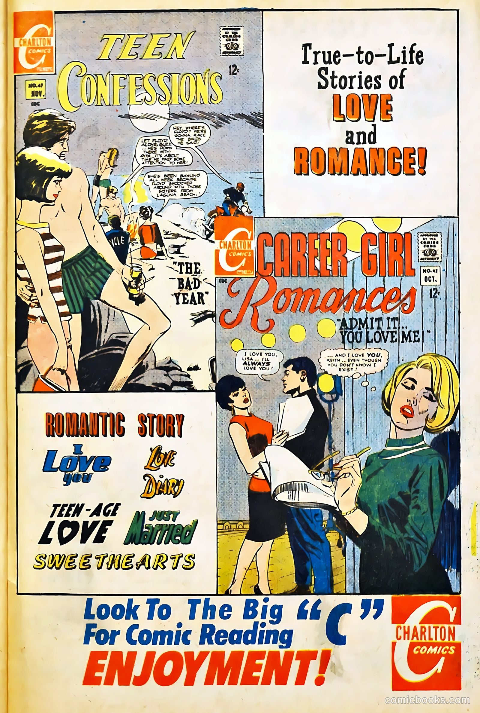 Teen-Age Love #56 (1967) — page 33 of 36