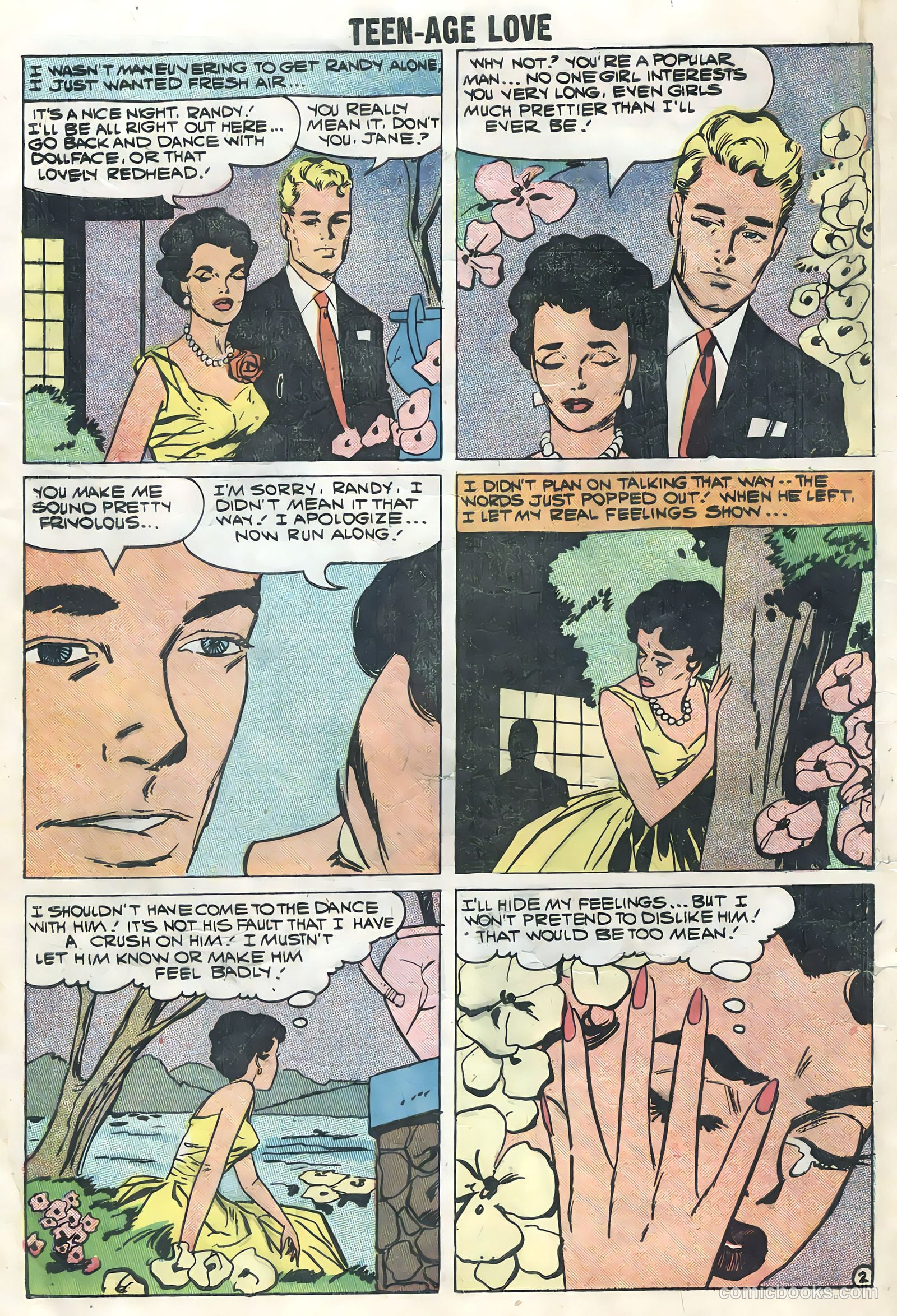 Teen-Age Love #6 (1958) — page 4 of 36