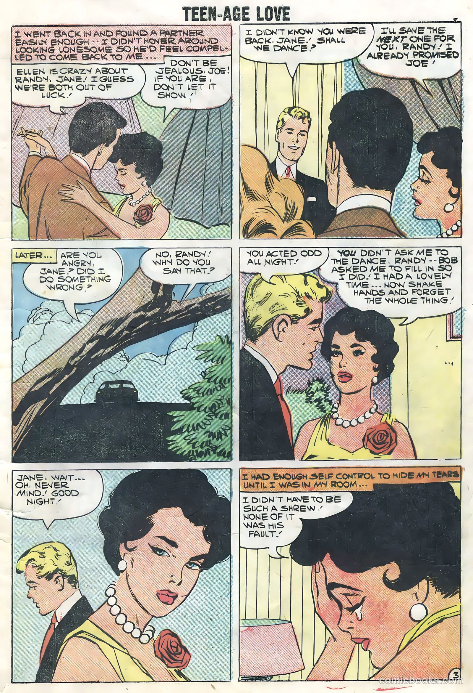 Teen-Age Love #6 (1958) — page 5 of 36