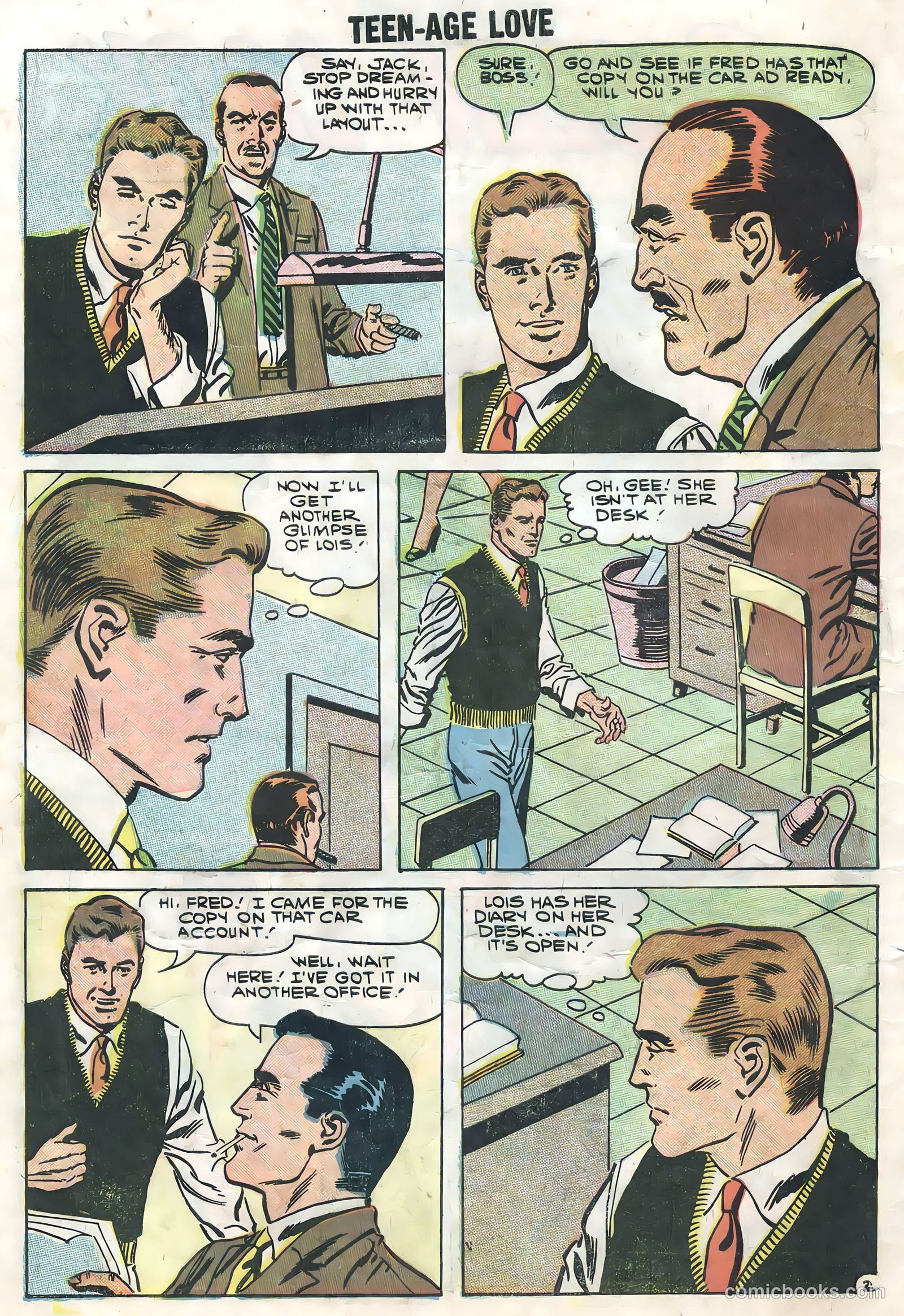 Teen-Age Love #6 (1958) — page 10 of 36