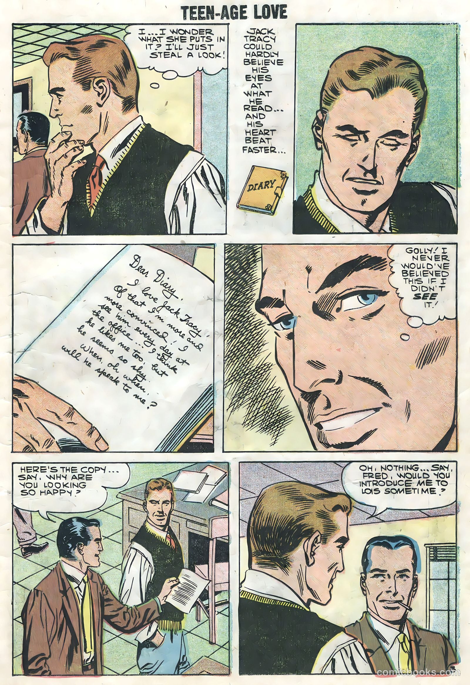 Teen-Age Love #6 (1958) — page 11 of 36