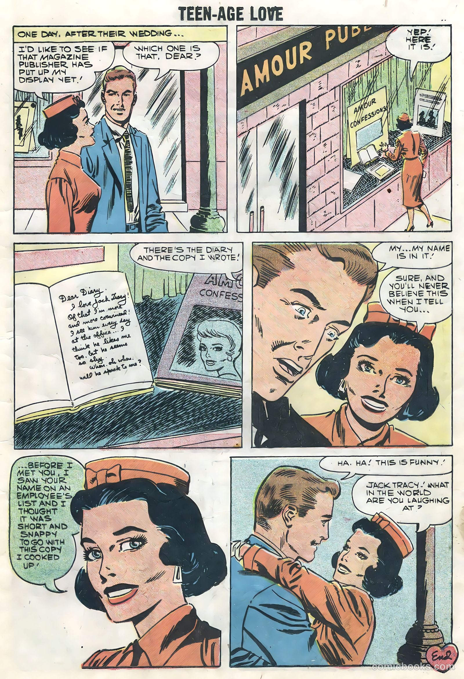 Teen-Age Love #6 (1958) — page 13 of 36