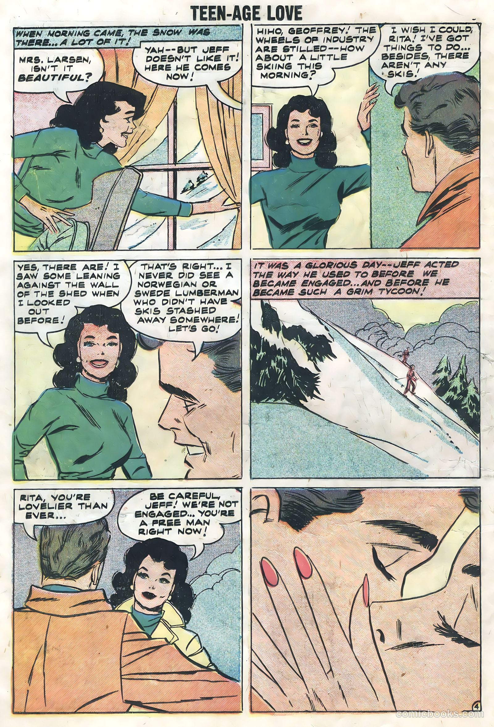 Teen-Age Love #6 (1958) — page 18 of 36