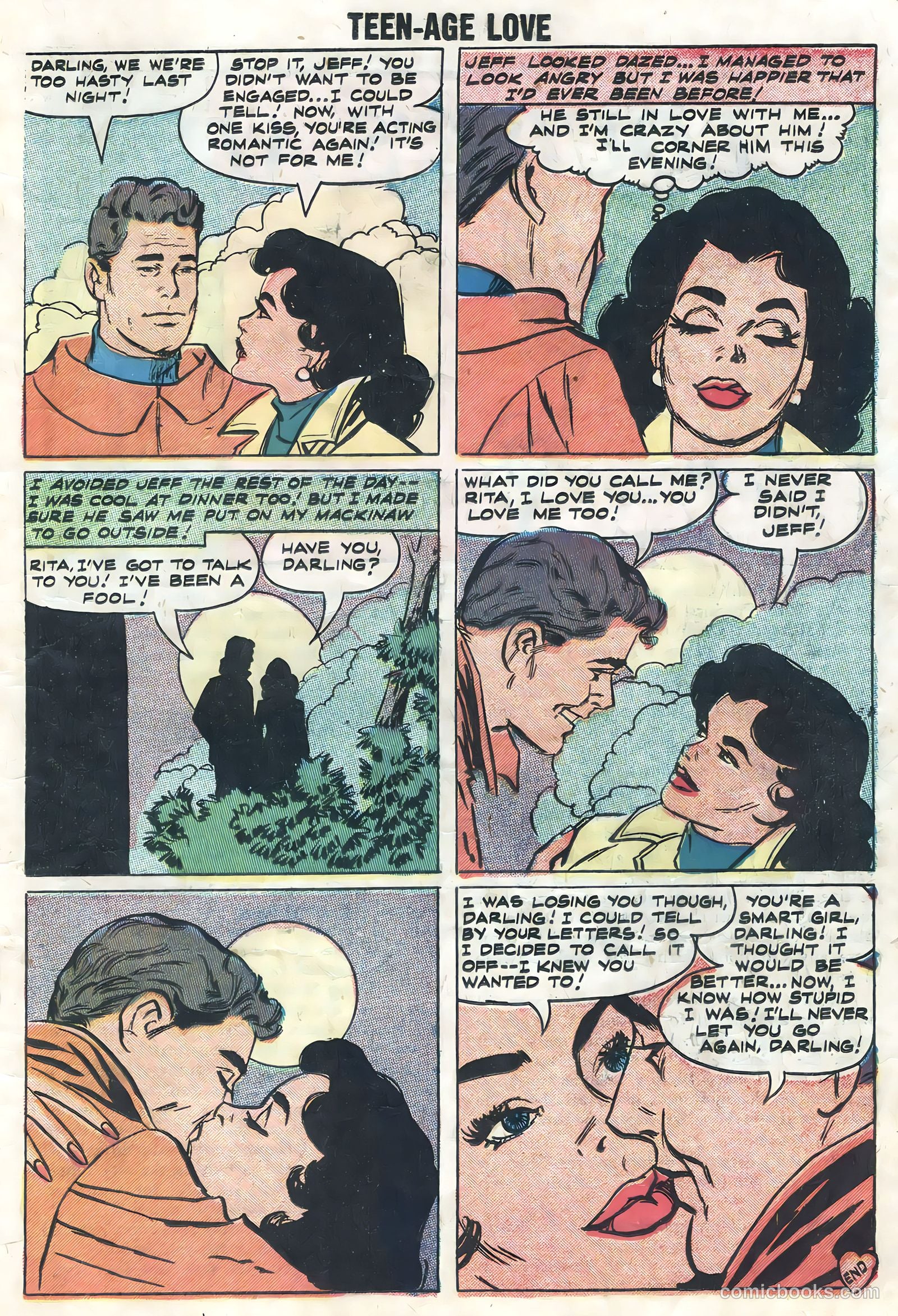 Teen-Age Love #6 (1958) — page 19 of 36