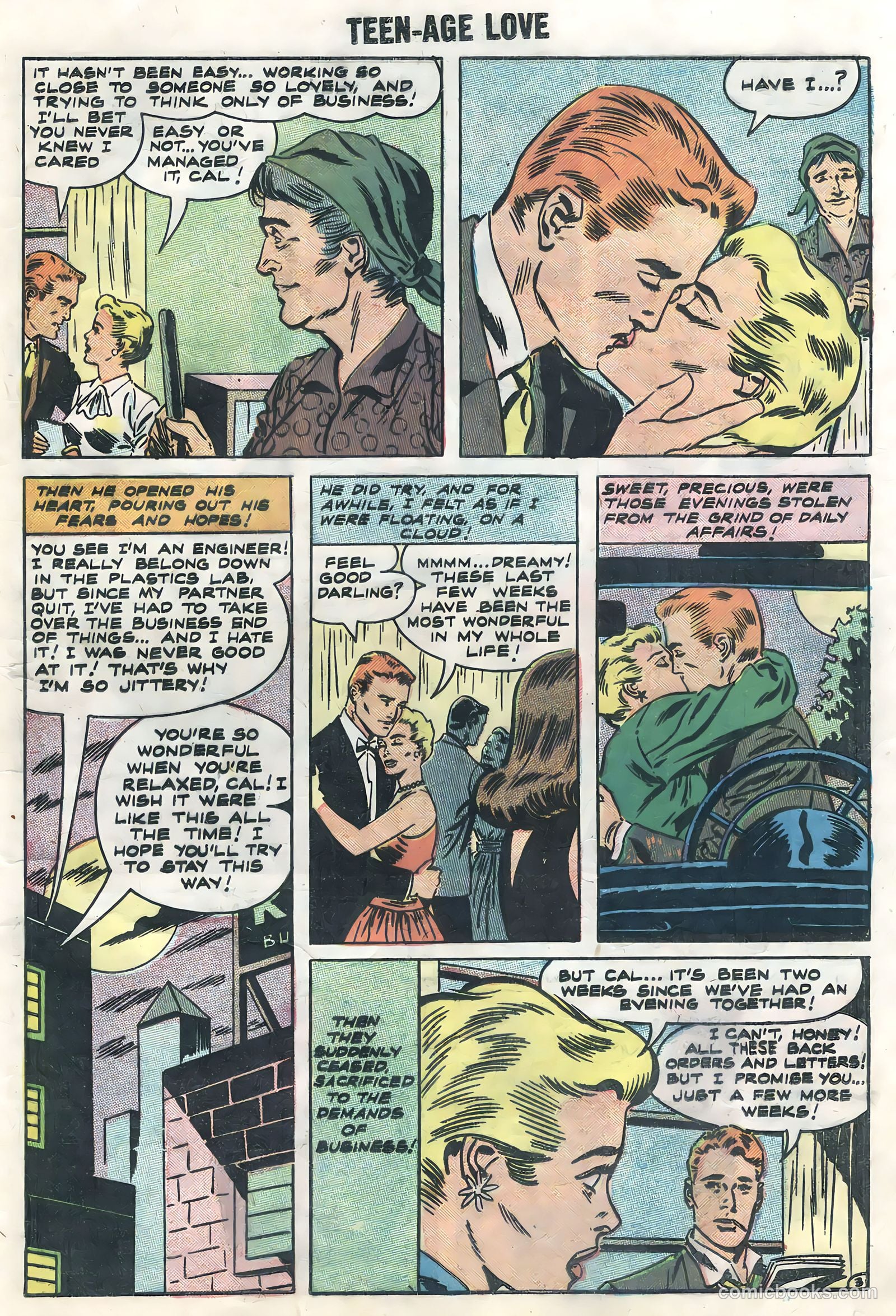 Teen-Age Love #6 (1958) — page 25 of 36