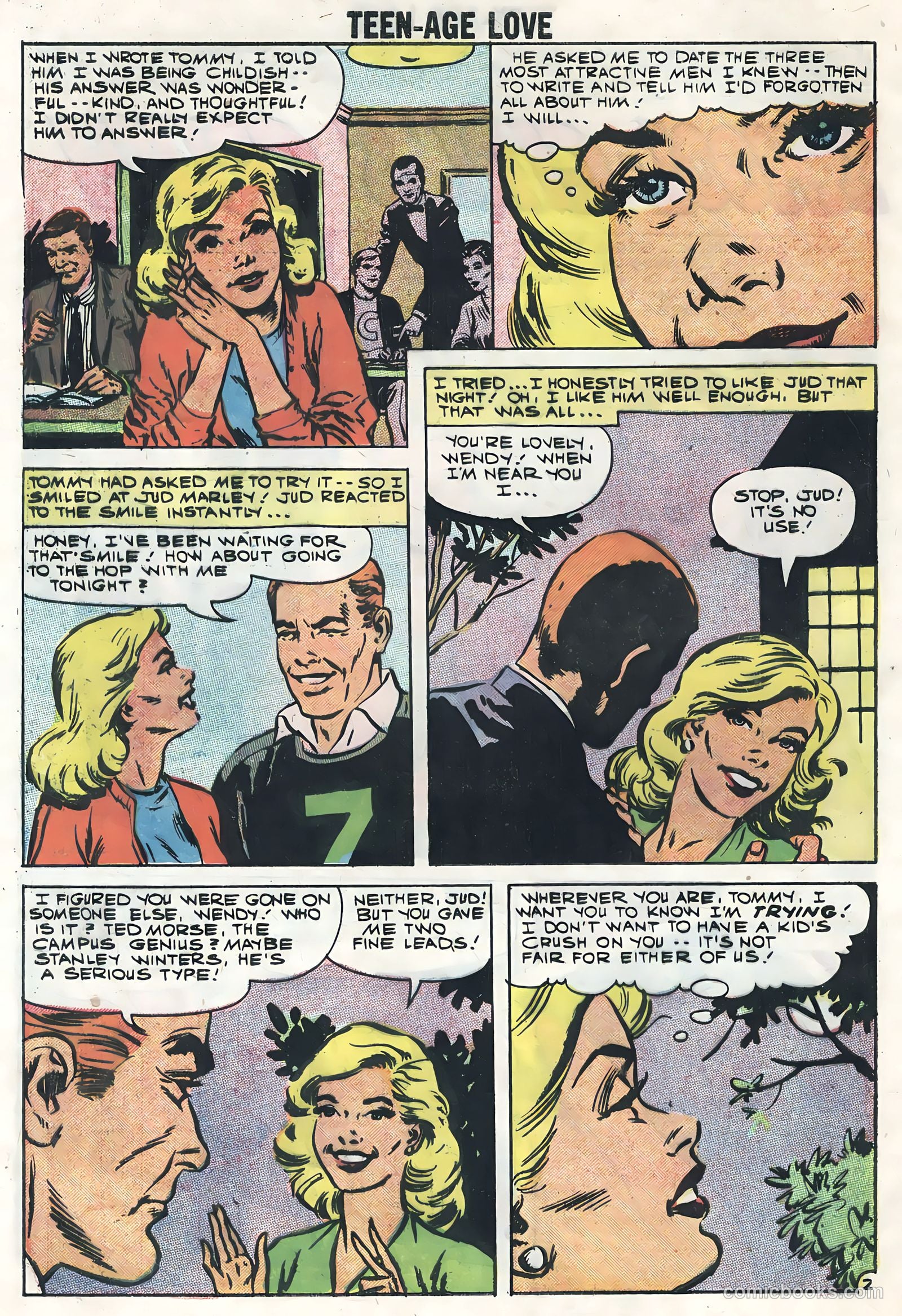 Teen-Age Love #7 (1959) — page 4 of 36