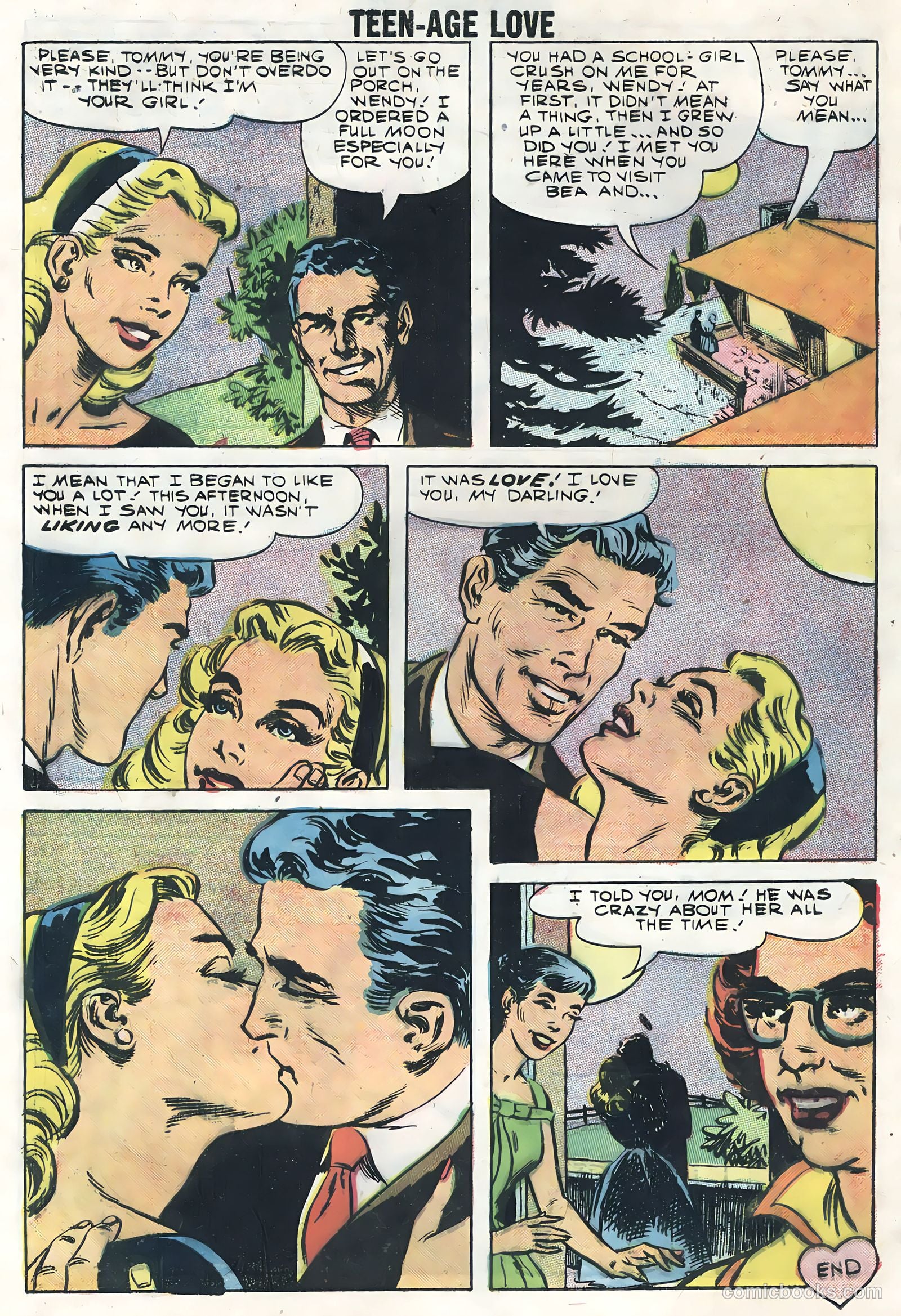 Teen-Age Love #7 (1959) — page 8 of 36