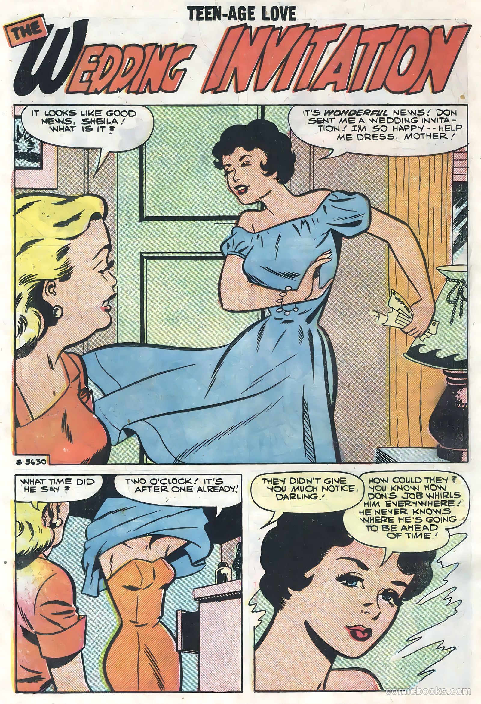 Teen-Age Love #7 (1959) — page 14 of 36
