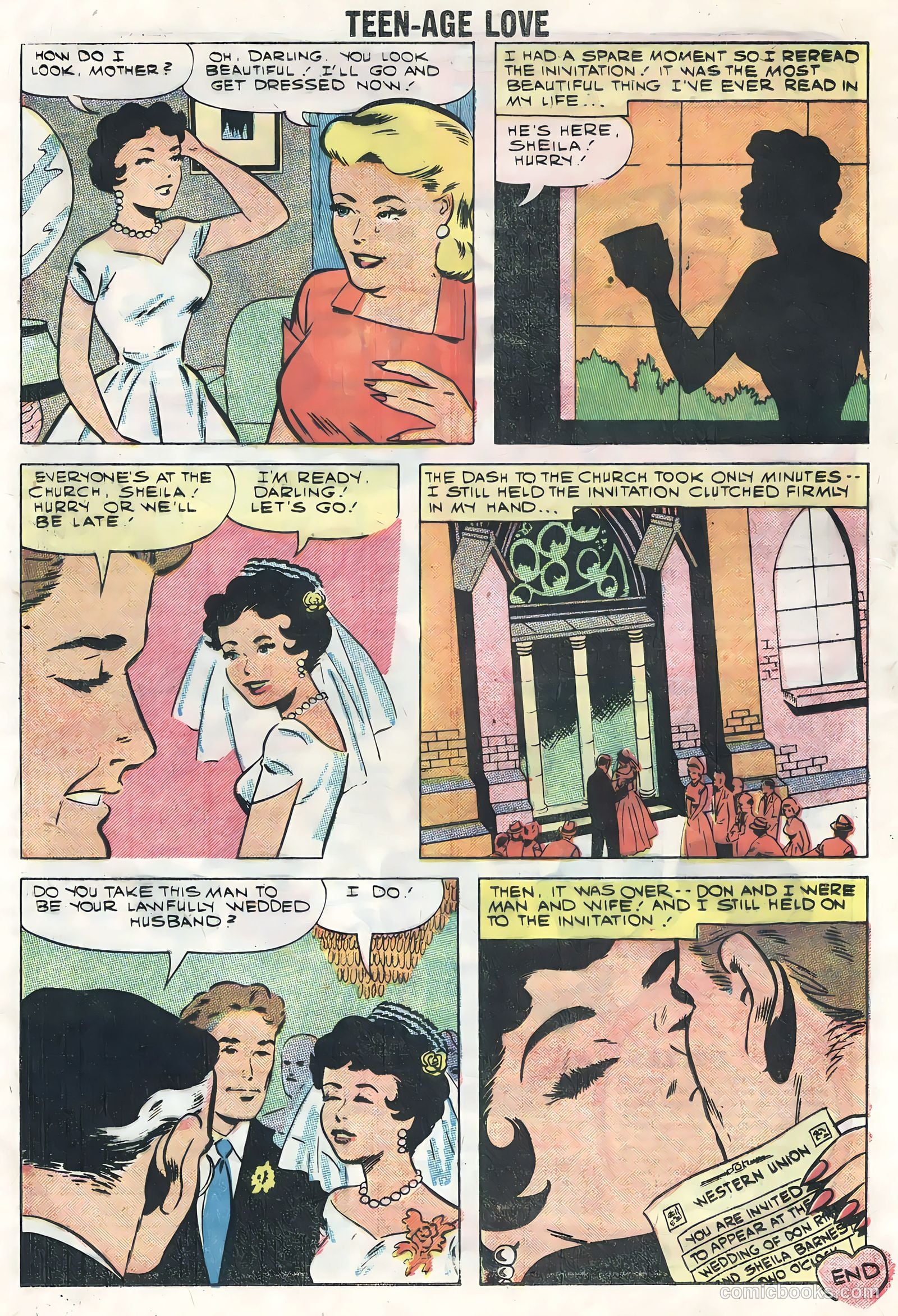 Teen-Age Love #7 (1959) — page 16 of 36