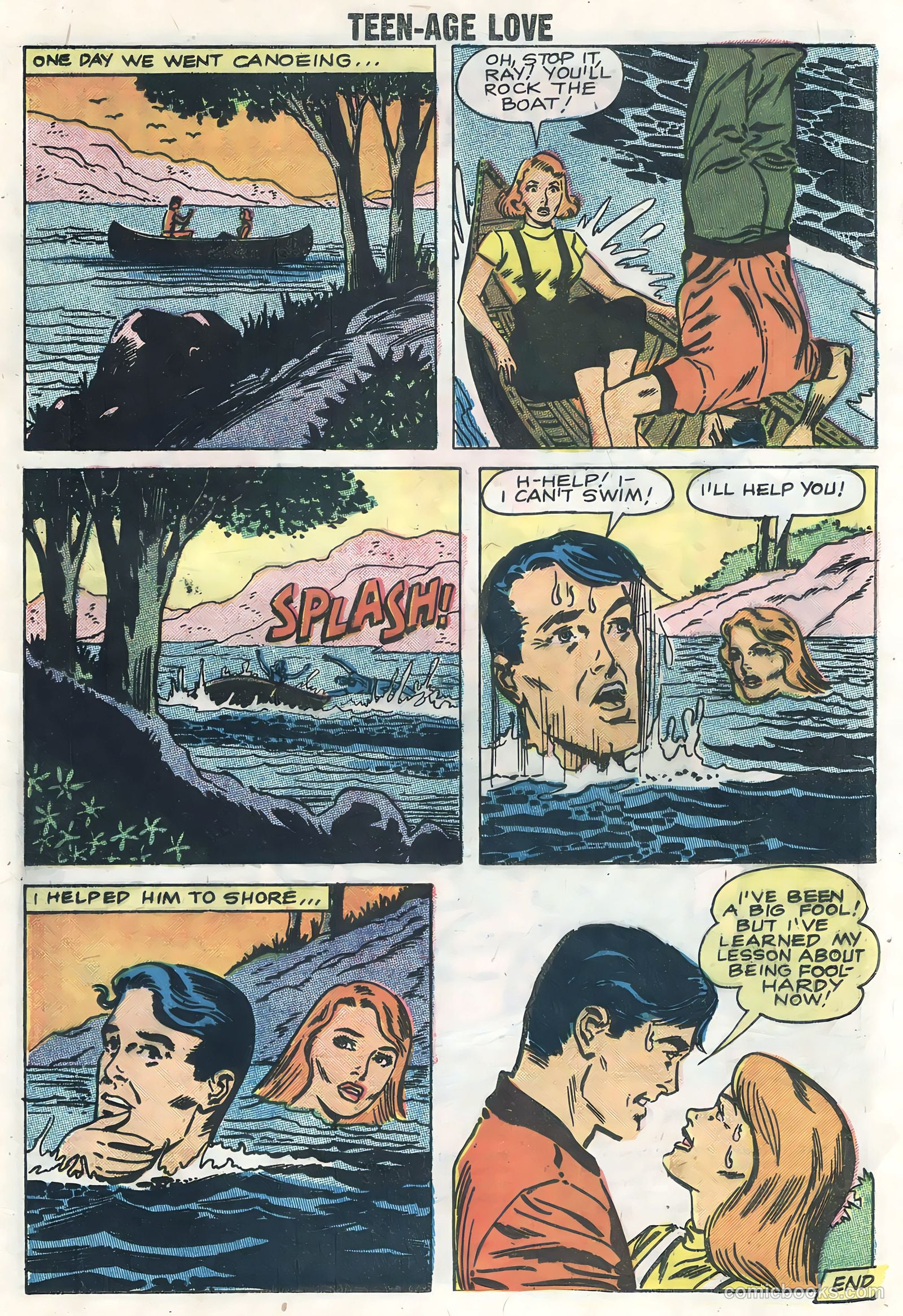Teen-Age Love #7 (1959) — page 21 of 36