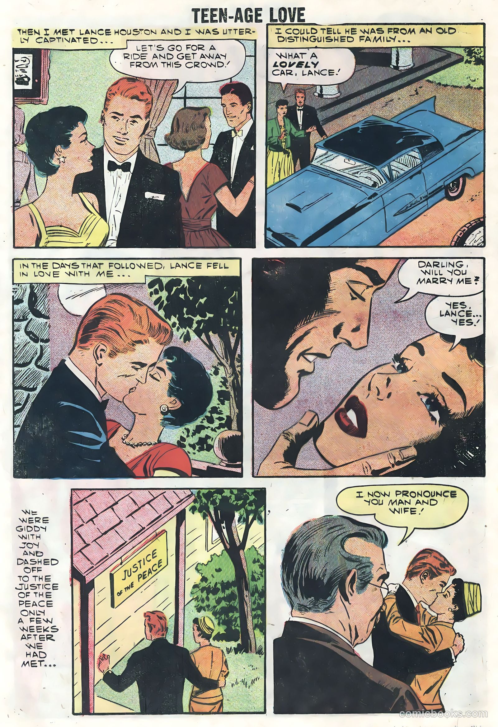 Teen-Age Love #7 (1959) — page 24 of 36