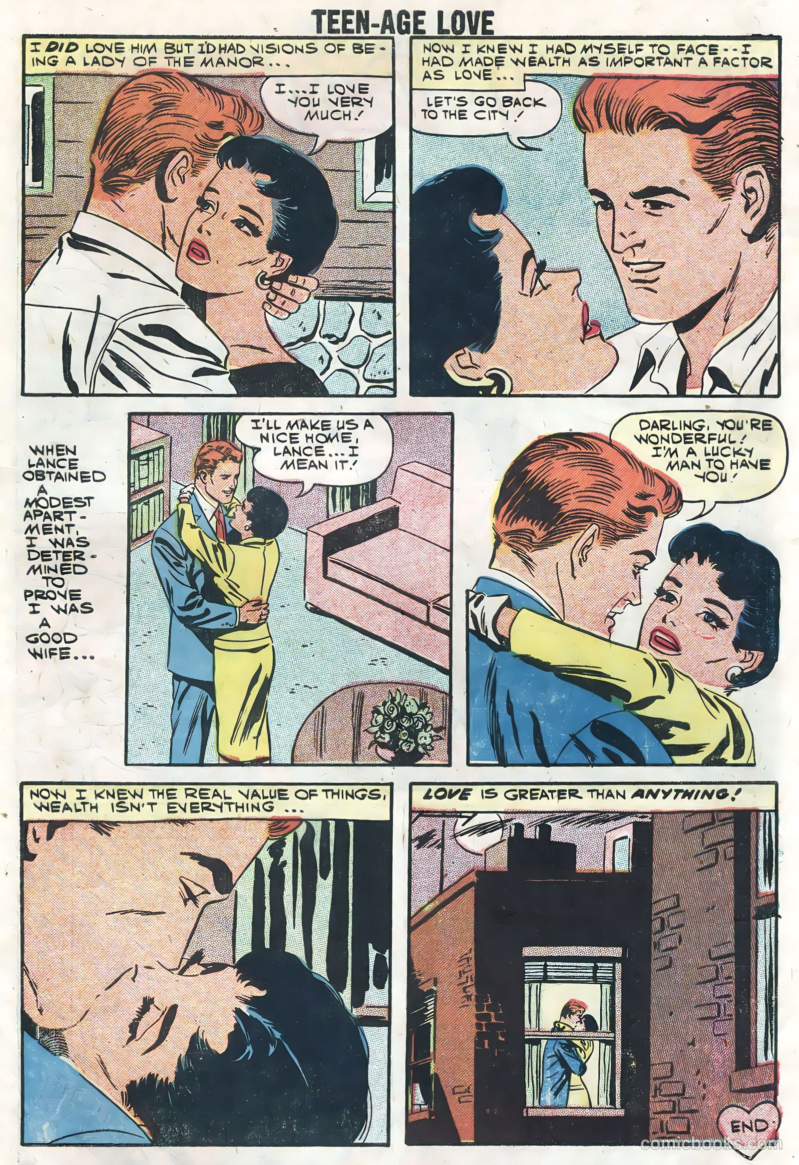 Teen-Age Love #7 (1959) — page 27 of 36