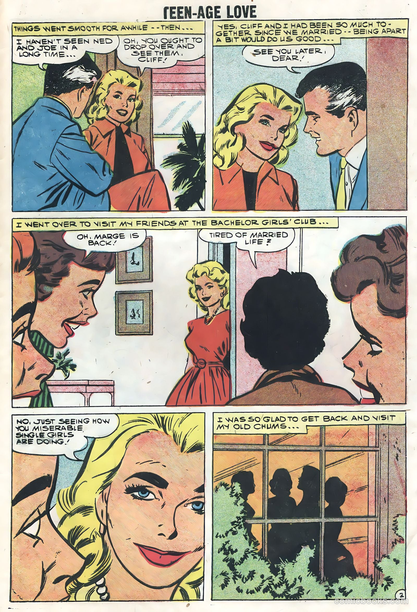 Teen-Age Love #7 (1959) — page 29 of 36