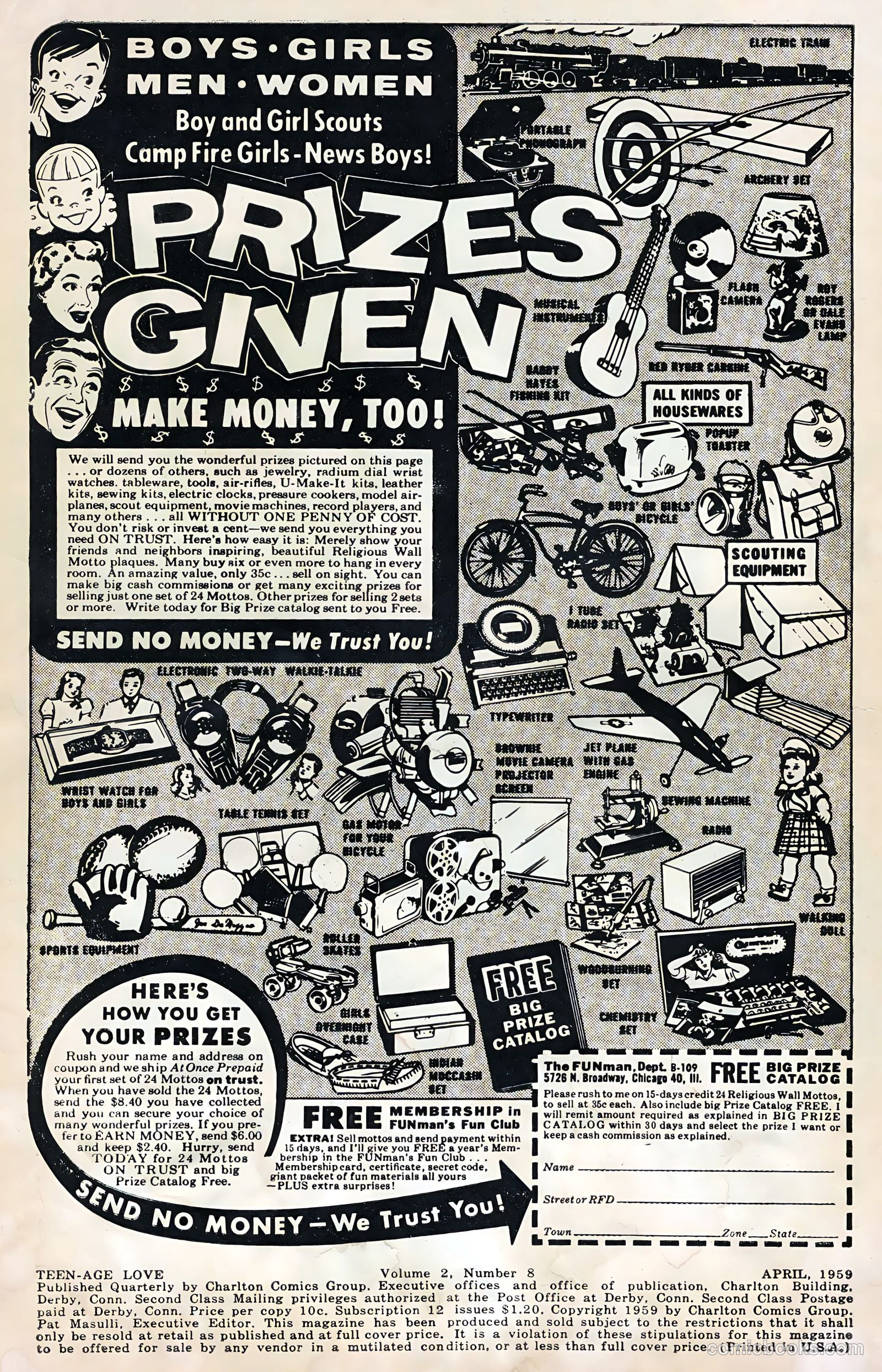 Teen-Age Love #8 (1959) — page 2 of 35