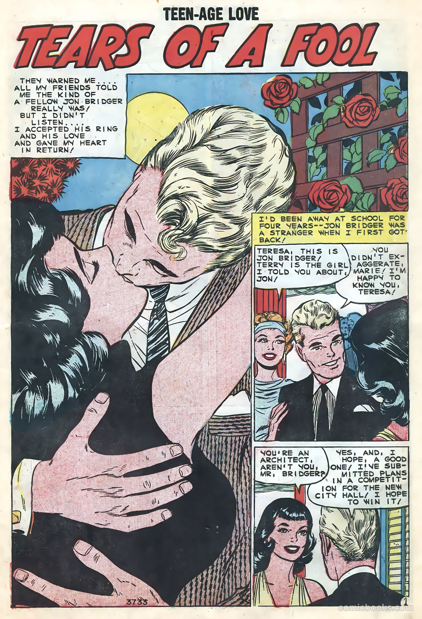 Teen-Age Love #8 (1959) — page 3 of 35