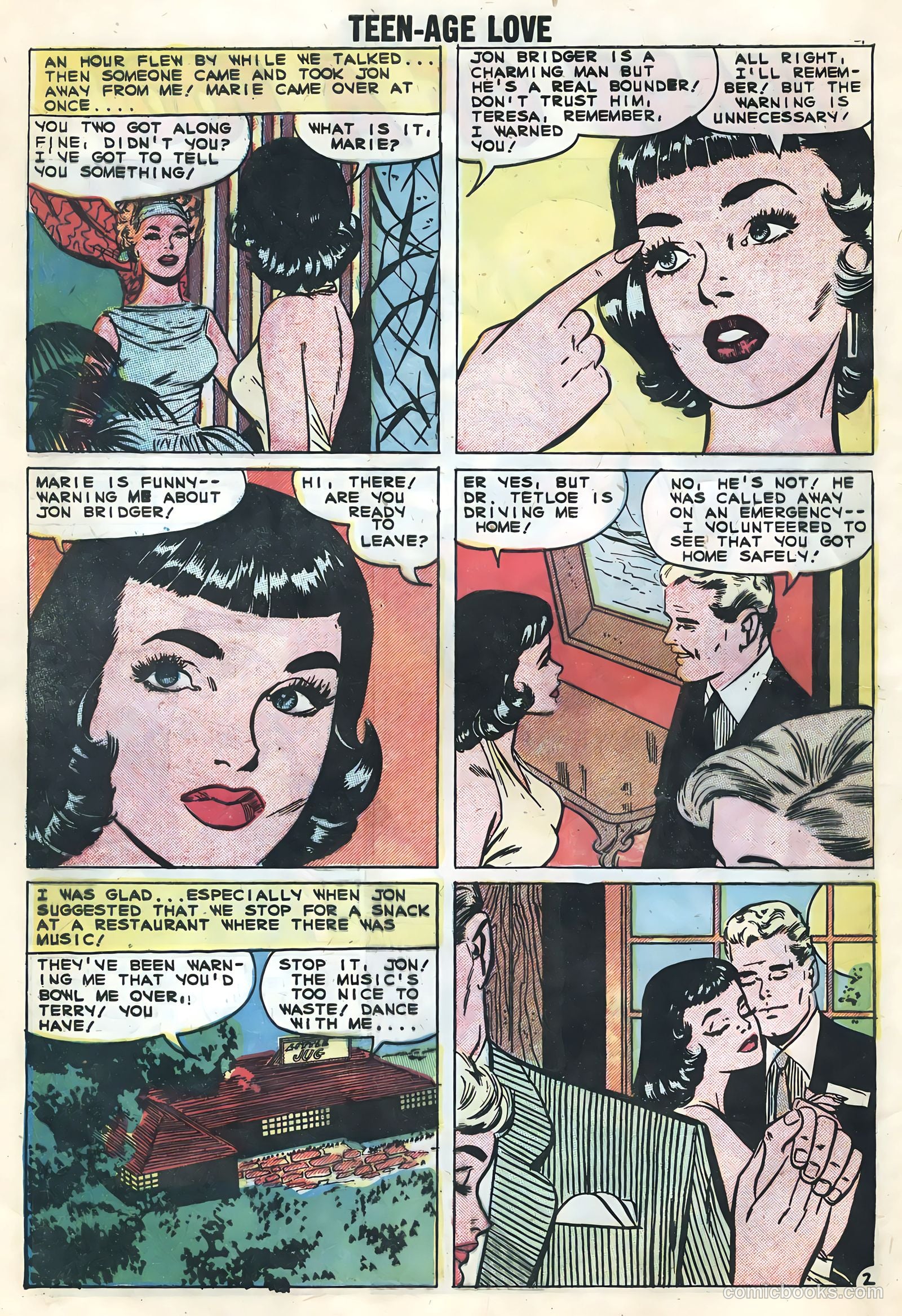 Teen-Age Love #8 (1959) — page 4 of 35