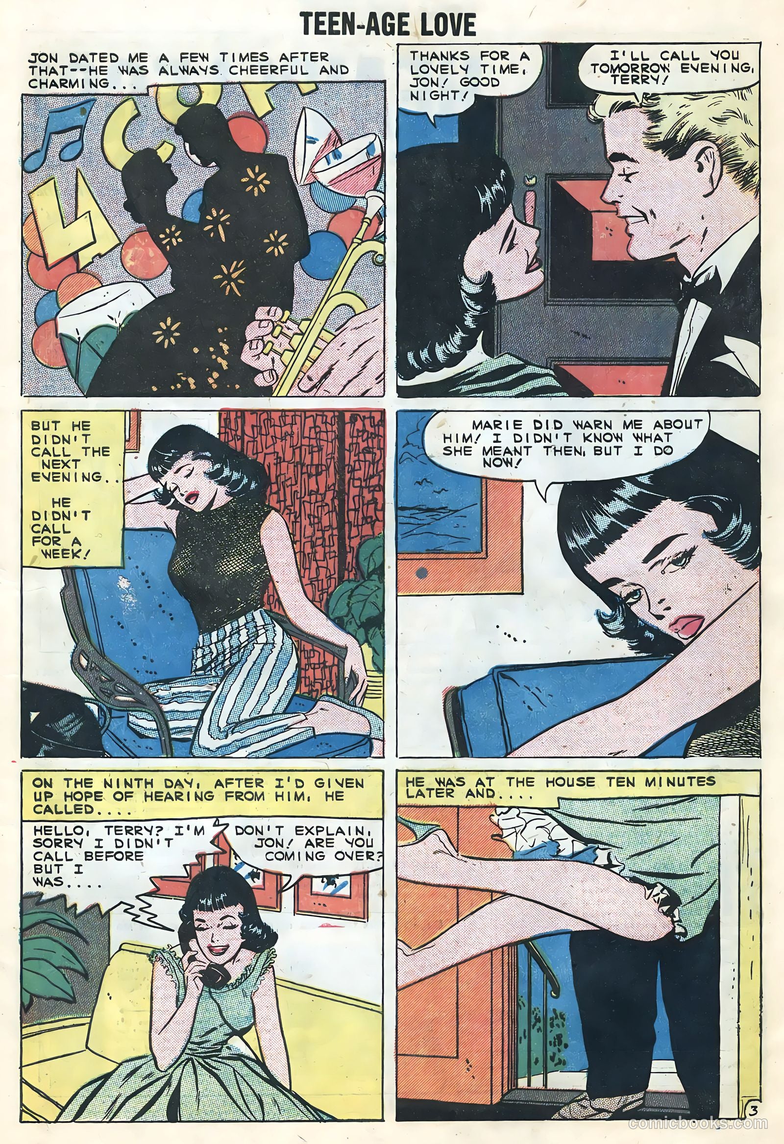 Teen-Age Love #8 (1959) — page 5 of 35