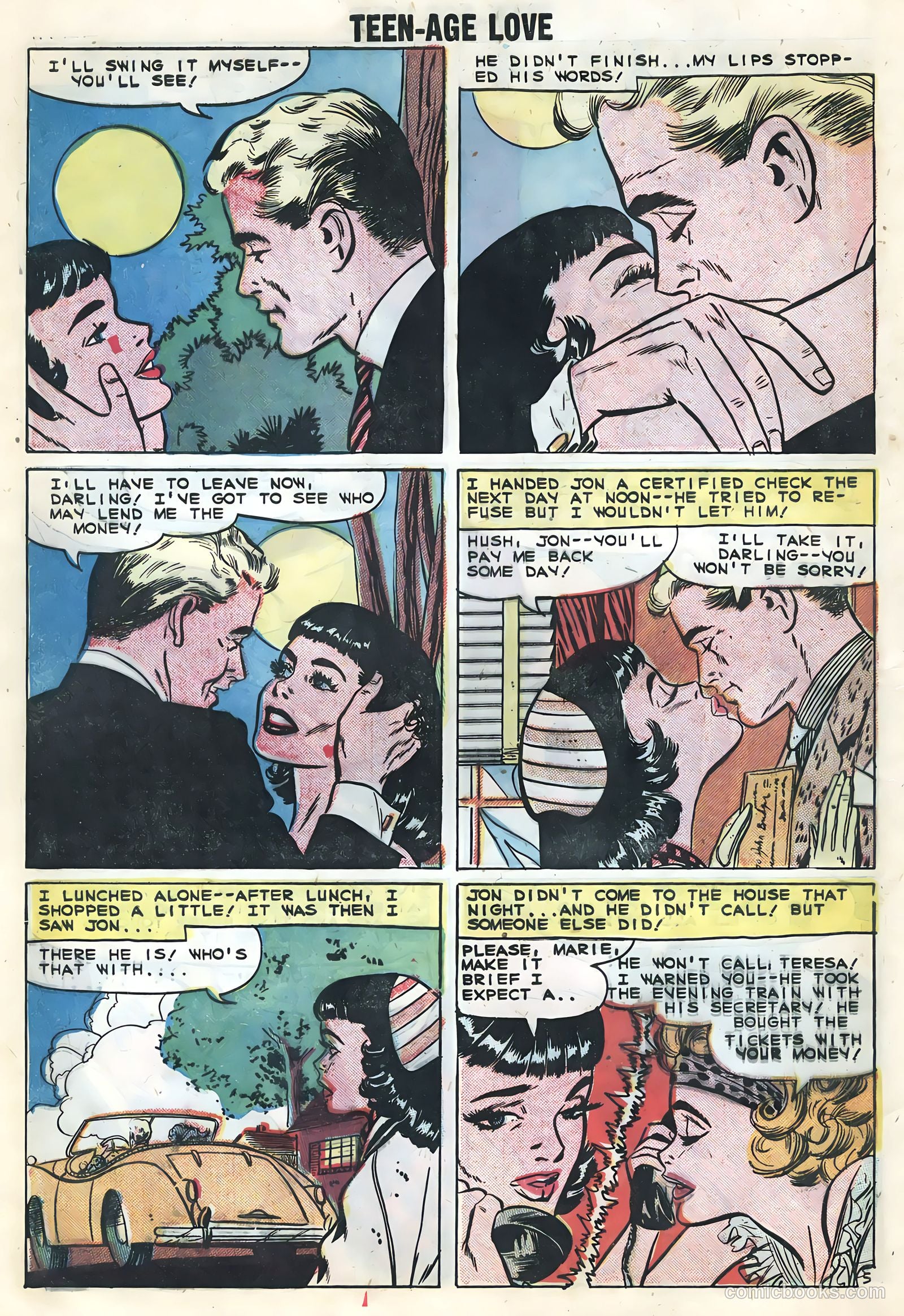Teen-Age Love #8 (1959) — page 8 of 35