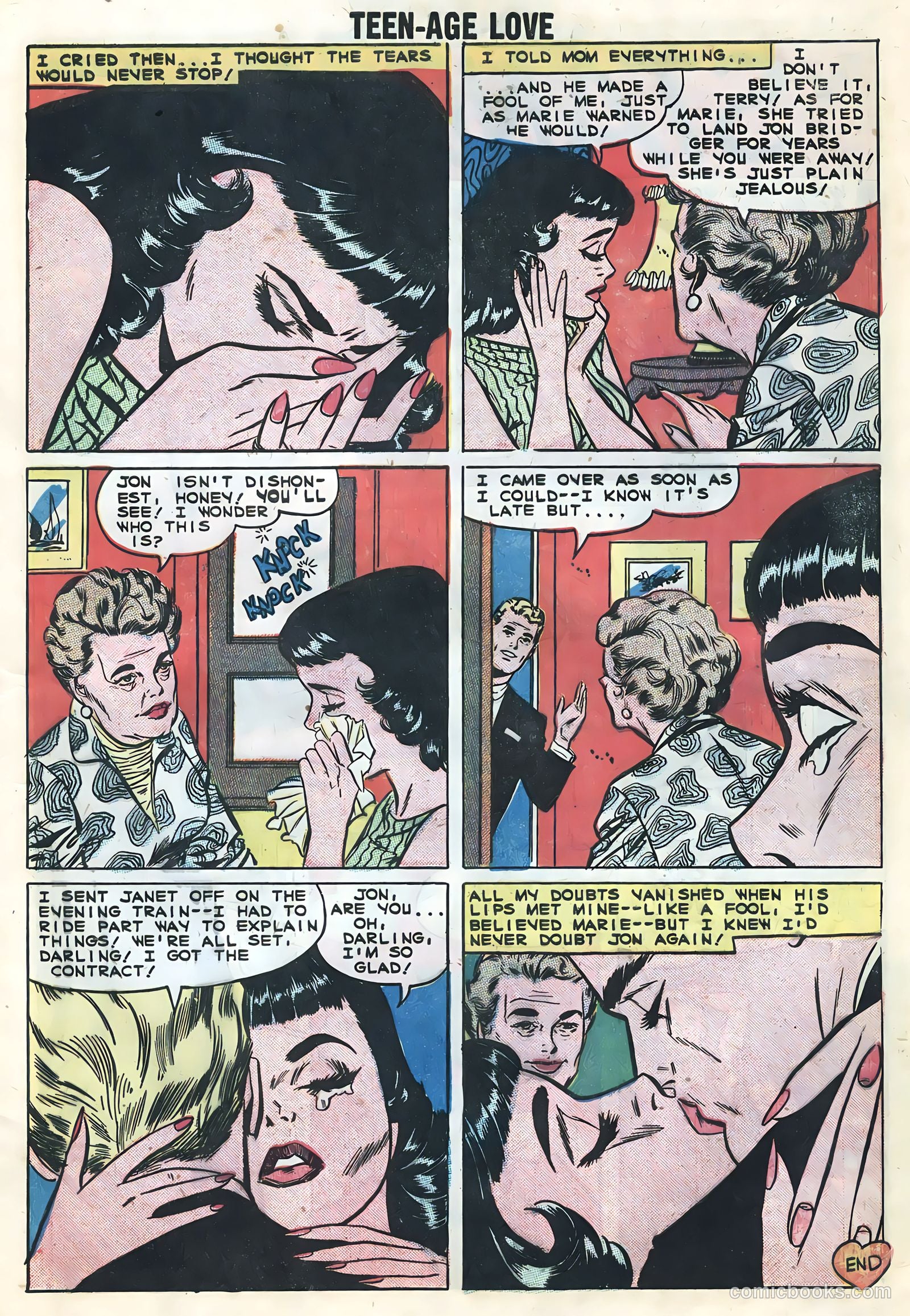 Teen-Age Love #8 (1959) — page 9 of 35
