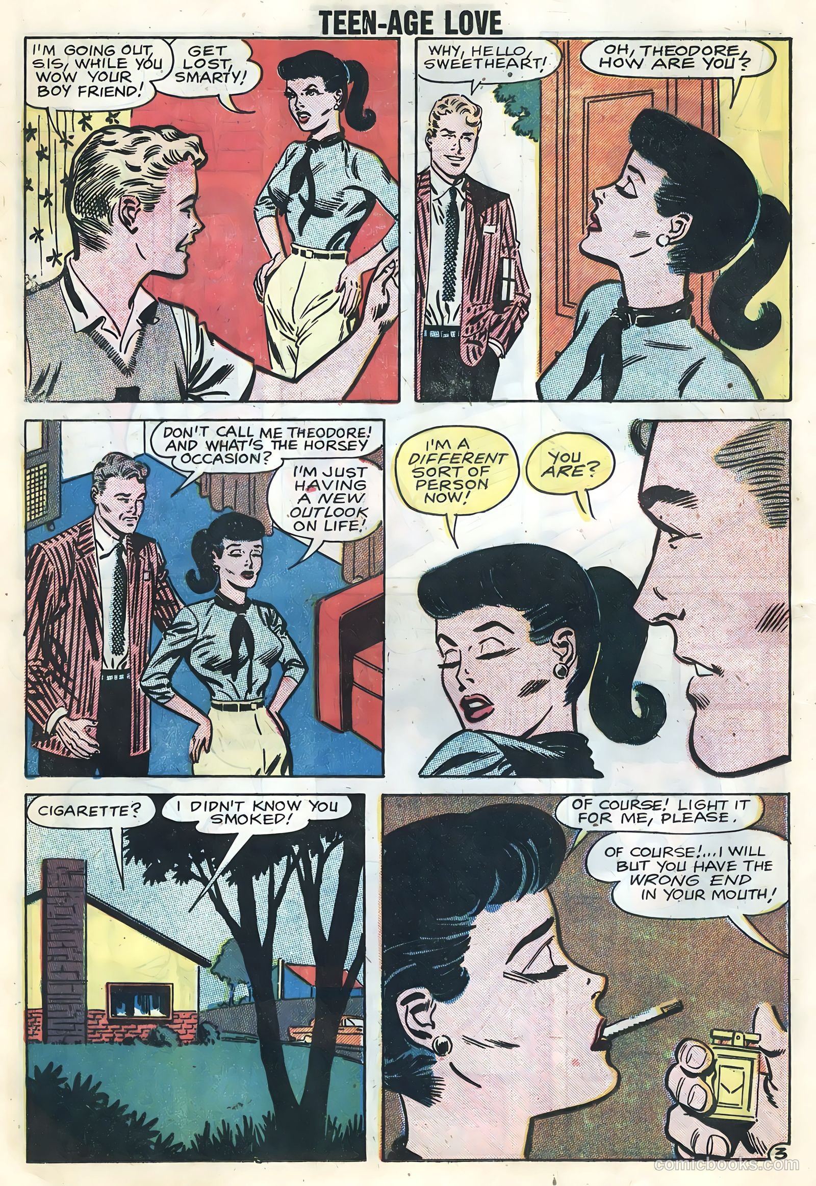 Teen-Age Love #8 (1959) — page 12 of 35