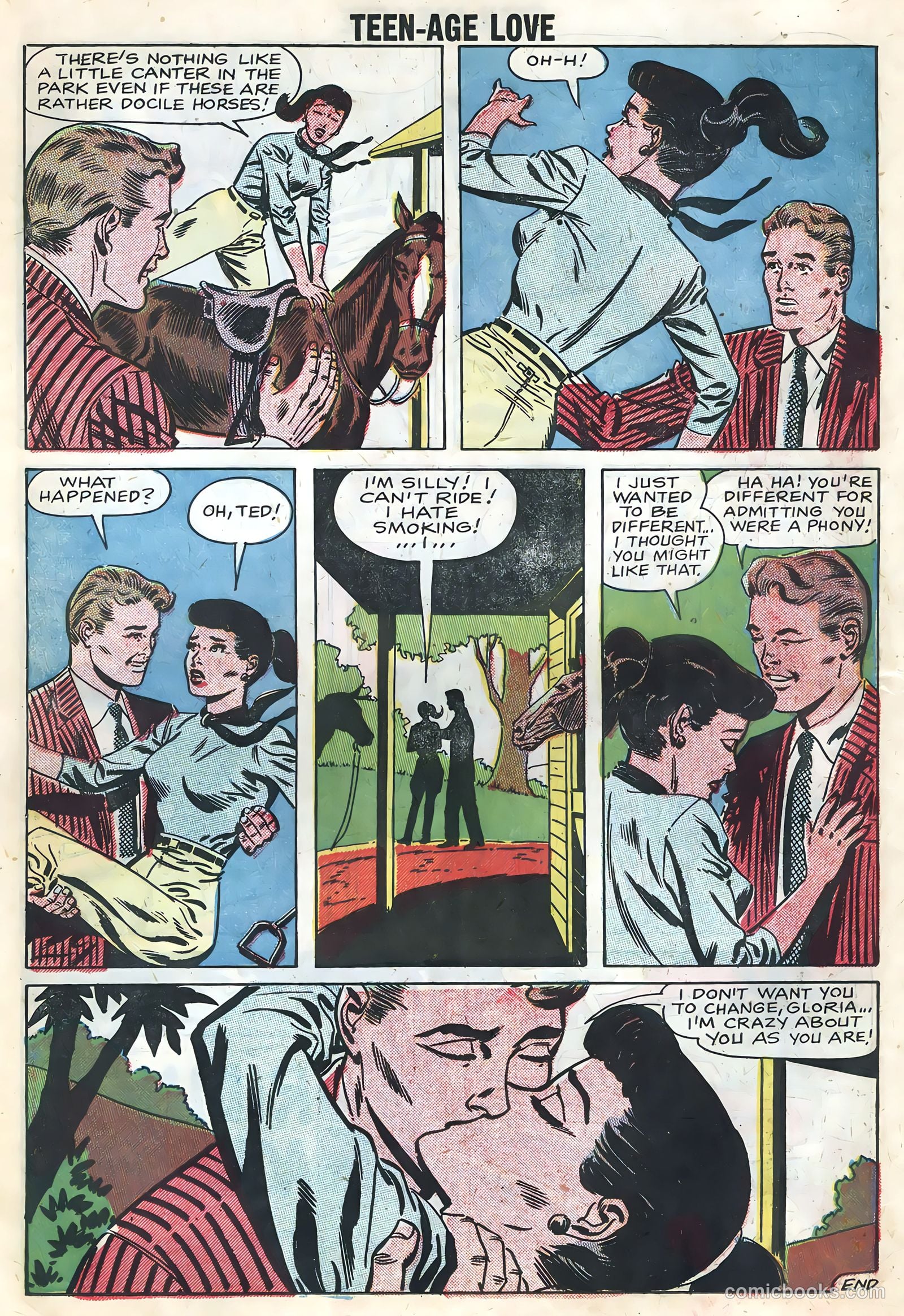Teen-Age Love #8 (1959) — page 14 of 35