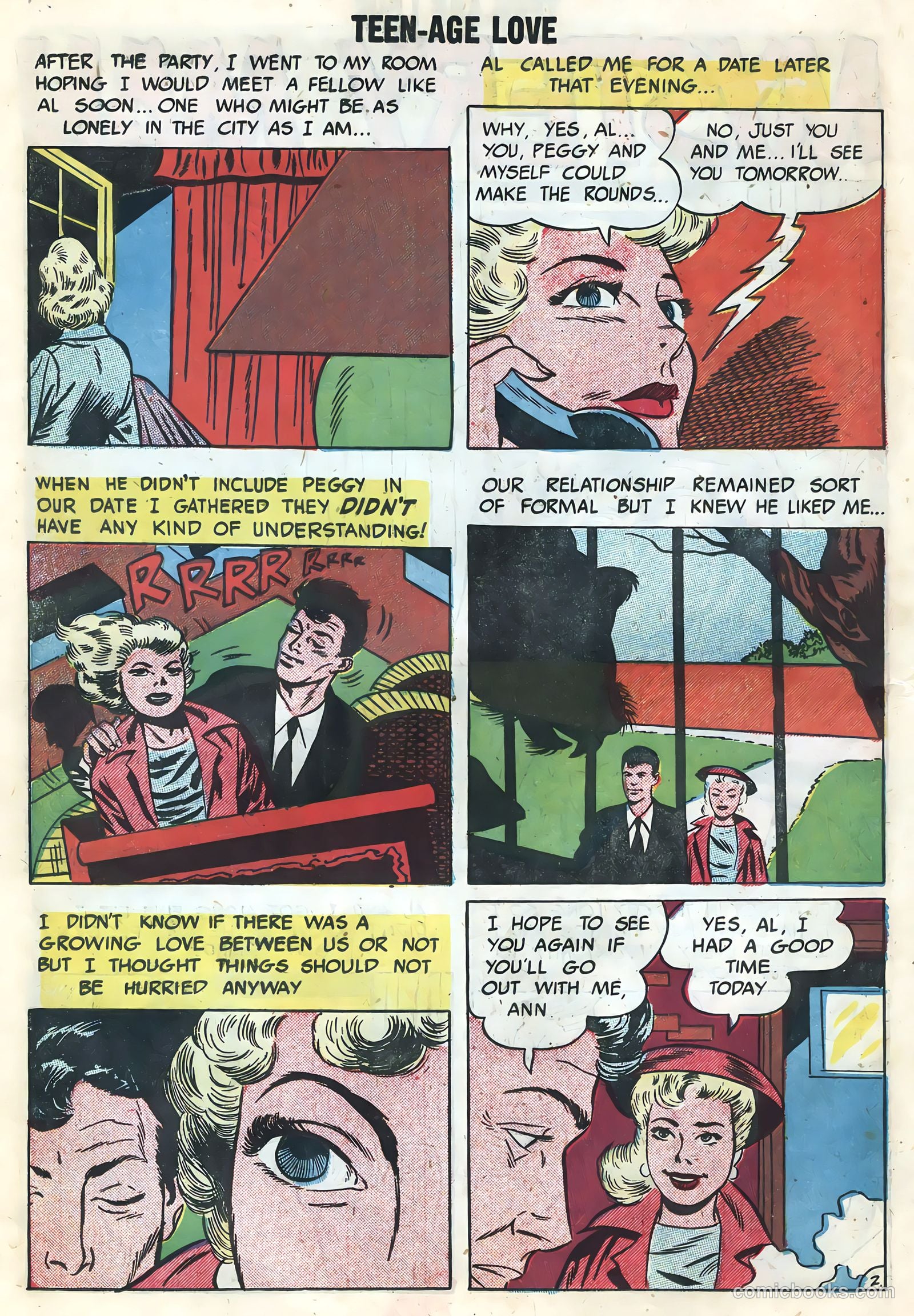 Teen-Age Love #8 (1959) — page 18 of 35