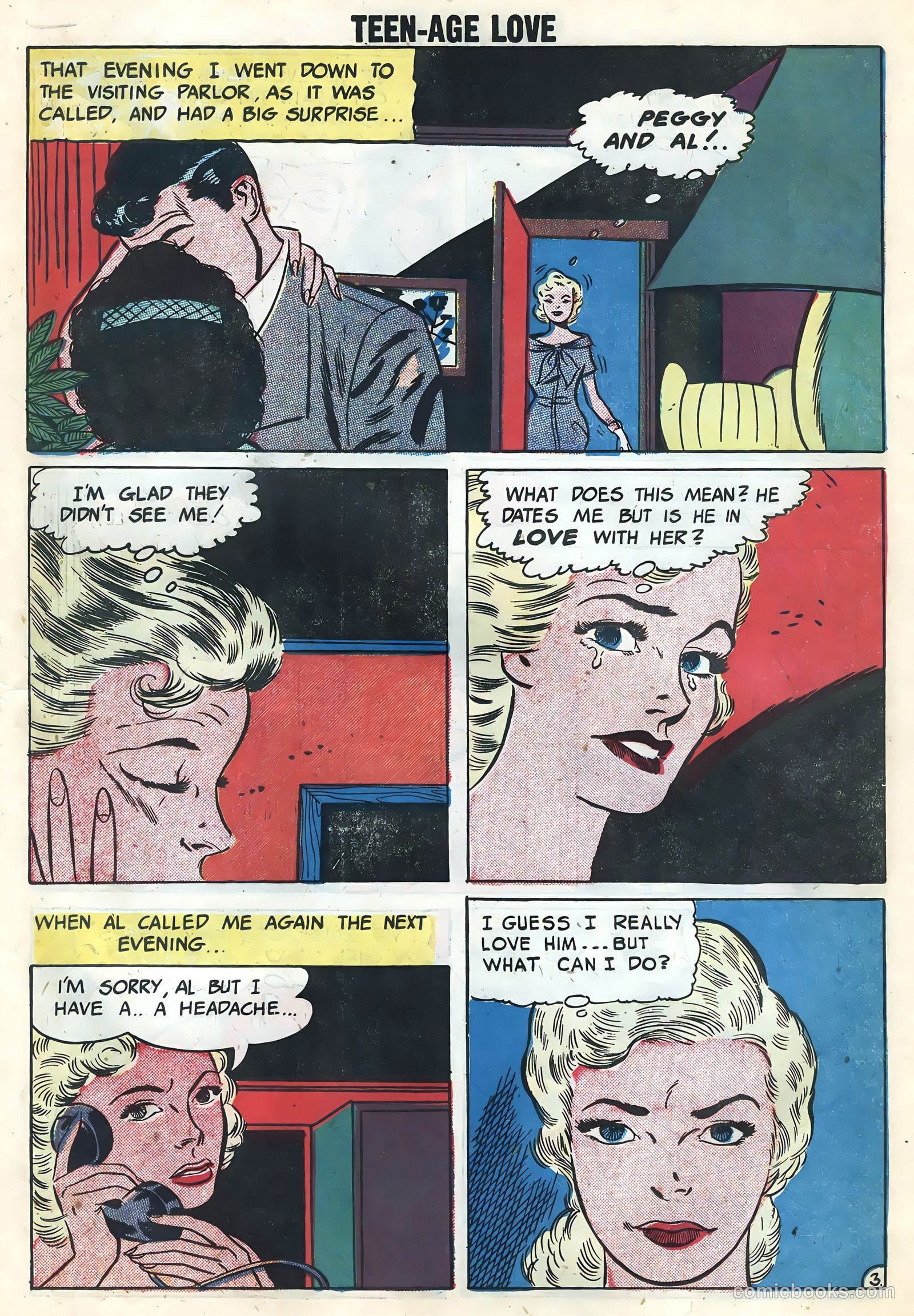 Teen-Age Love #8 (1959) — page 19 of 35