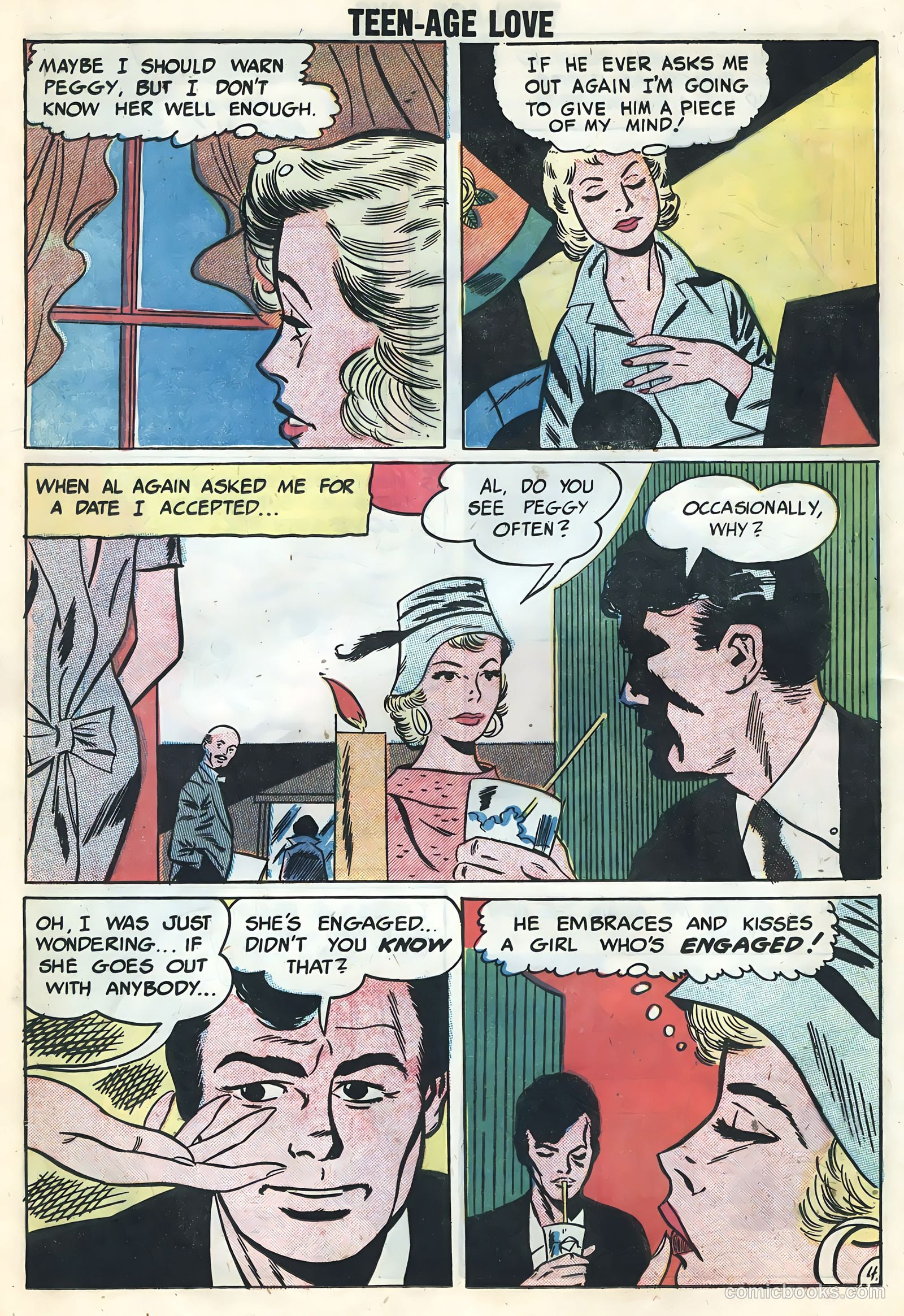 Teen-Age Love #8 (1959) — page 20 of 35