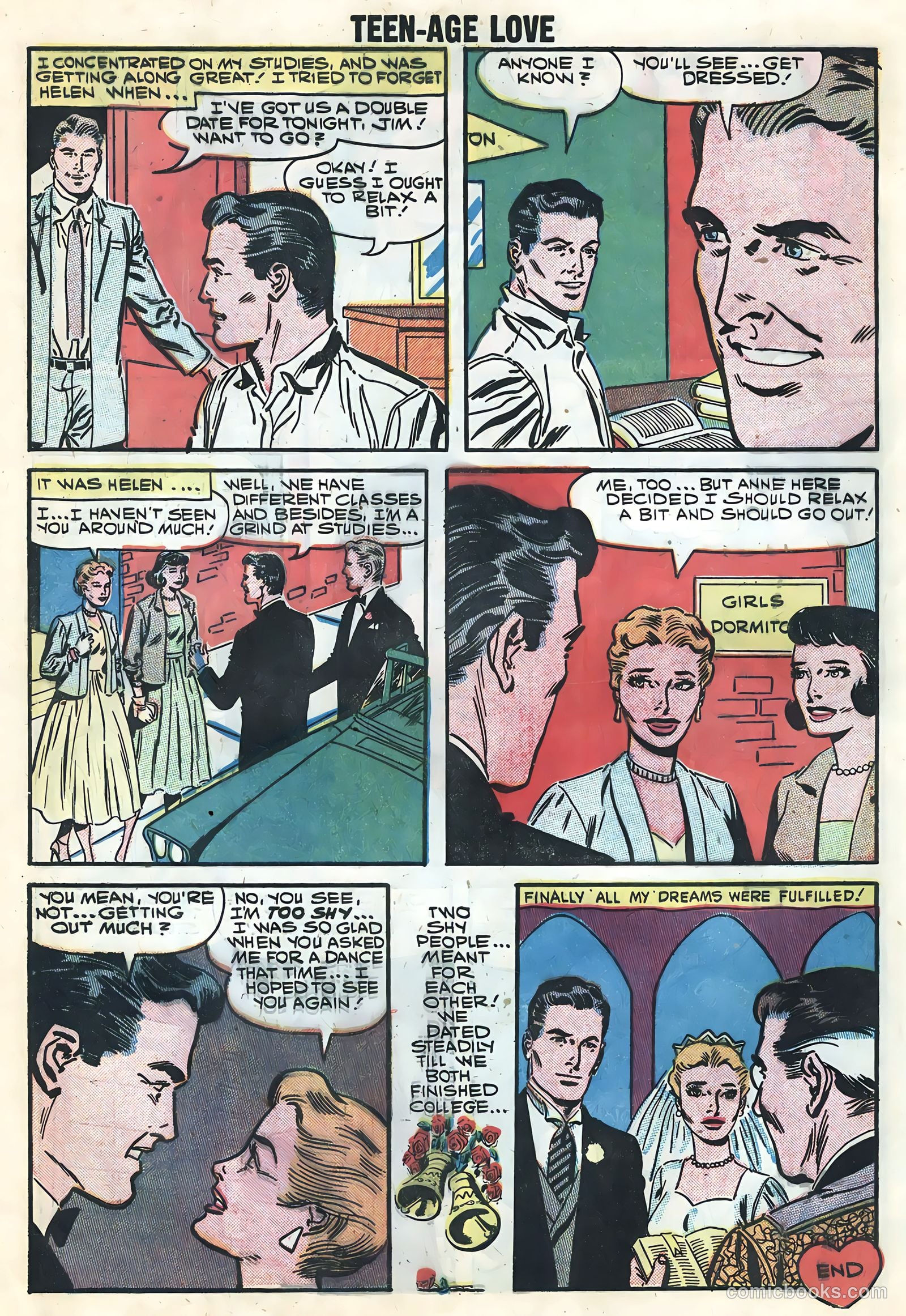 Teen-Age Love #8 (1959) — page 27 of 35