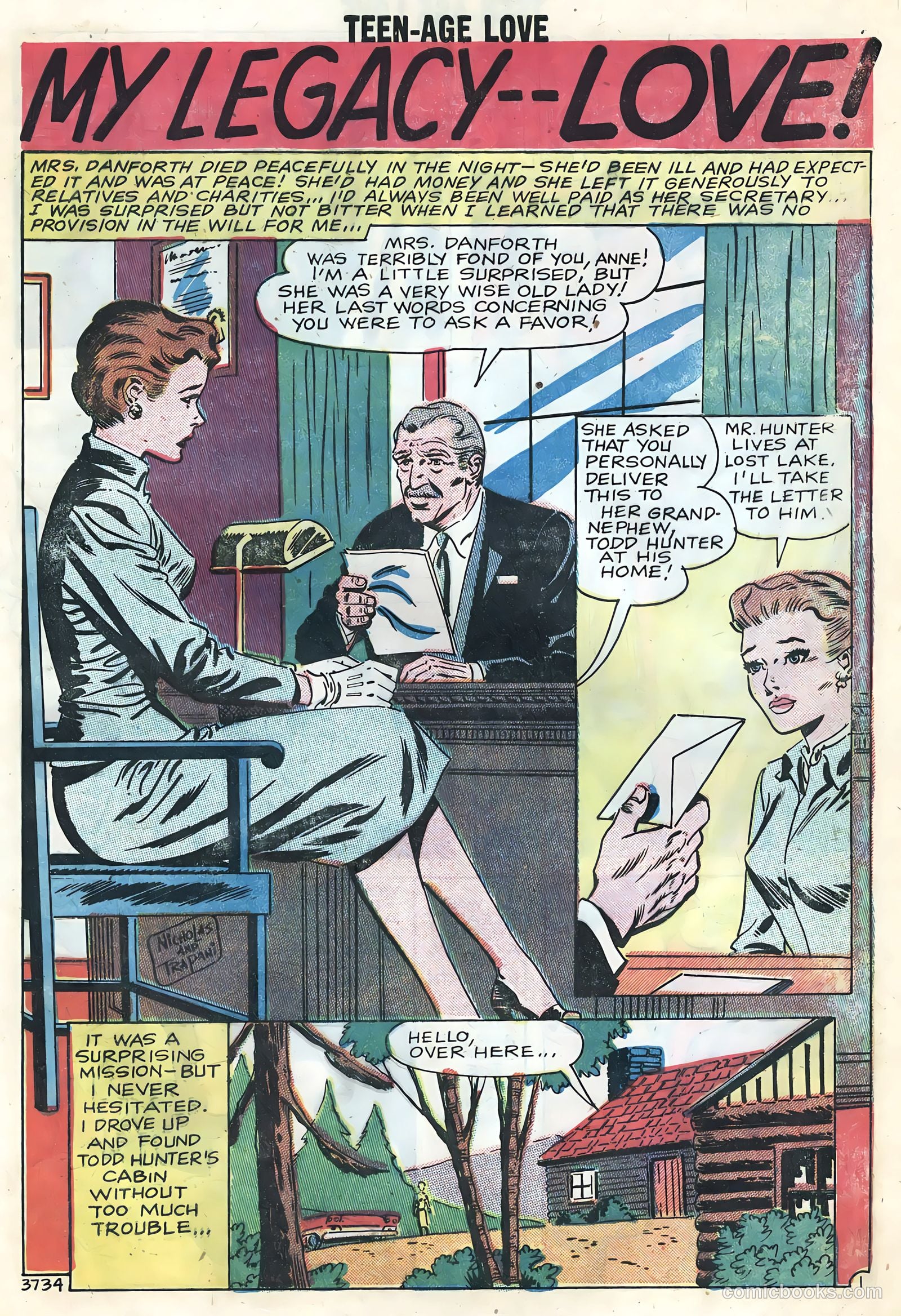 Teen-Age Love #8 (1959) — page 28 of 35