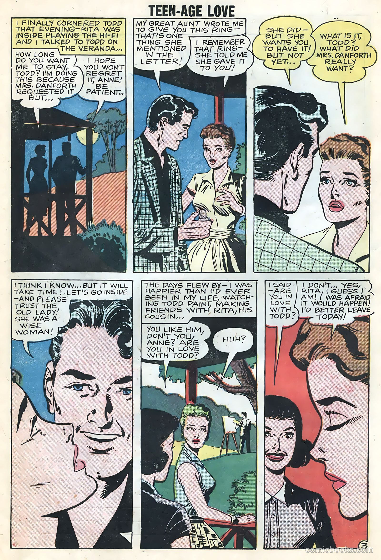 Teen-Age Love #8 (1959) — page 31 of 35