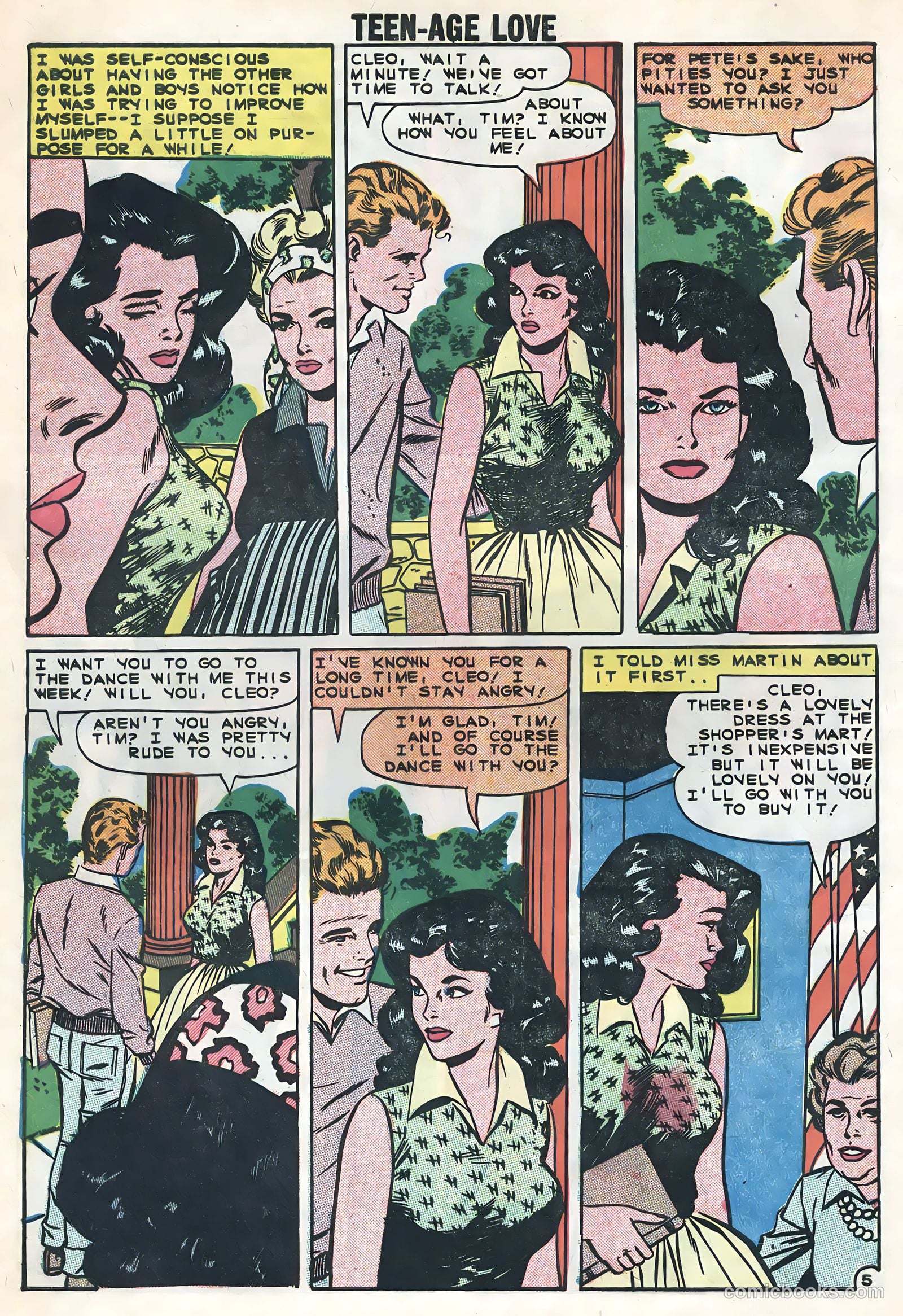 Teen-Age Love #9 (1959) — page 8 of 36