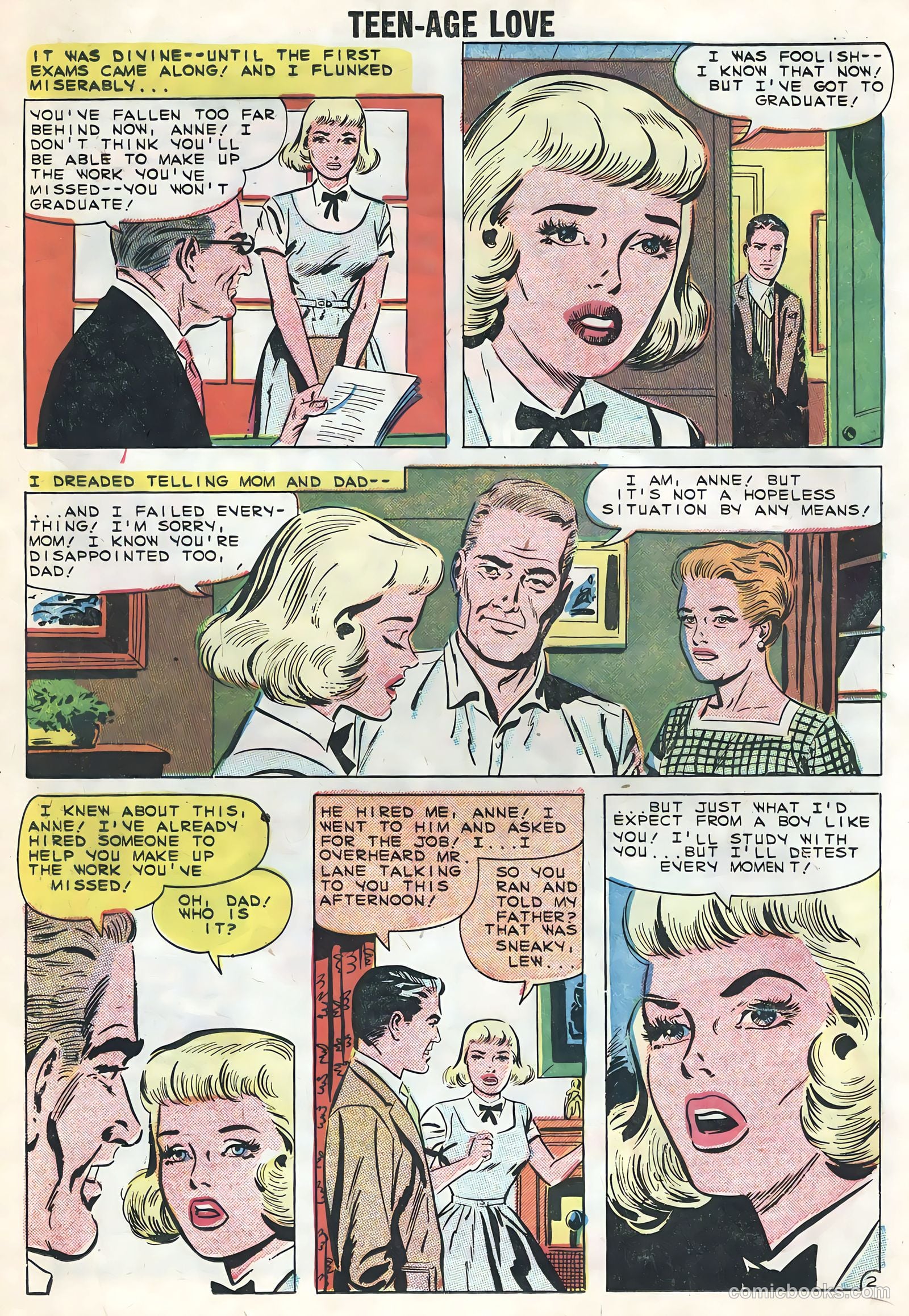 Teen-Age Love #9 (1959) — page 16 of 36
