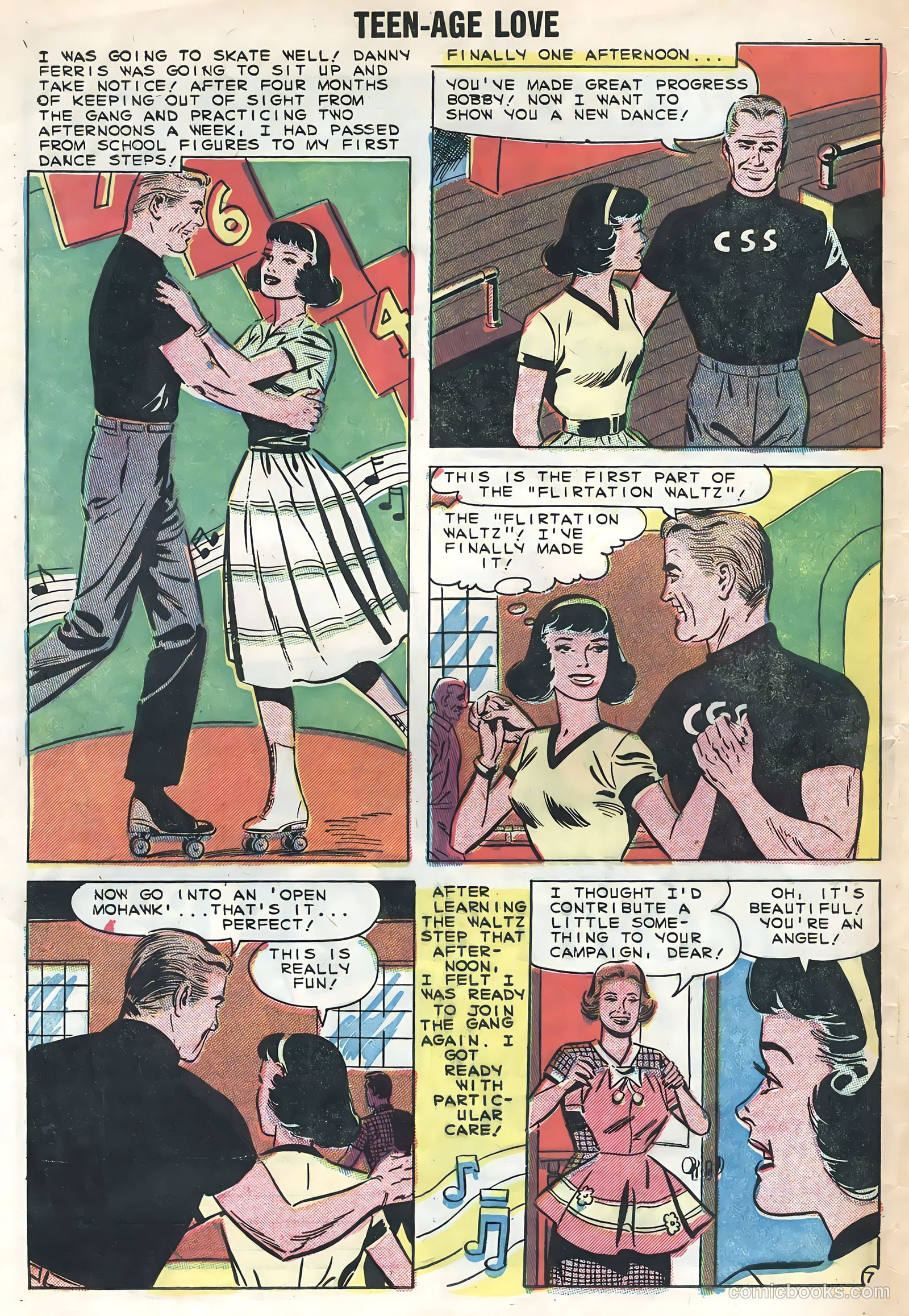 Teen-Age Love #9 (1959) — page 32 of 36