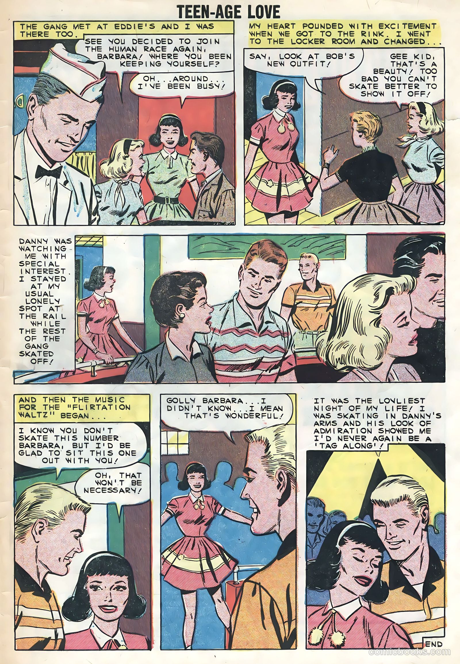 Teen-Age Love #9 (1959) — page 33 of 36