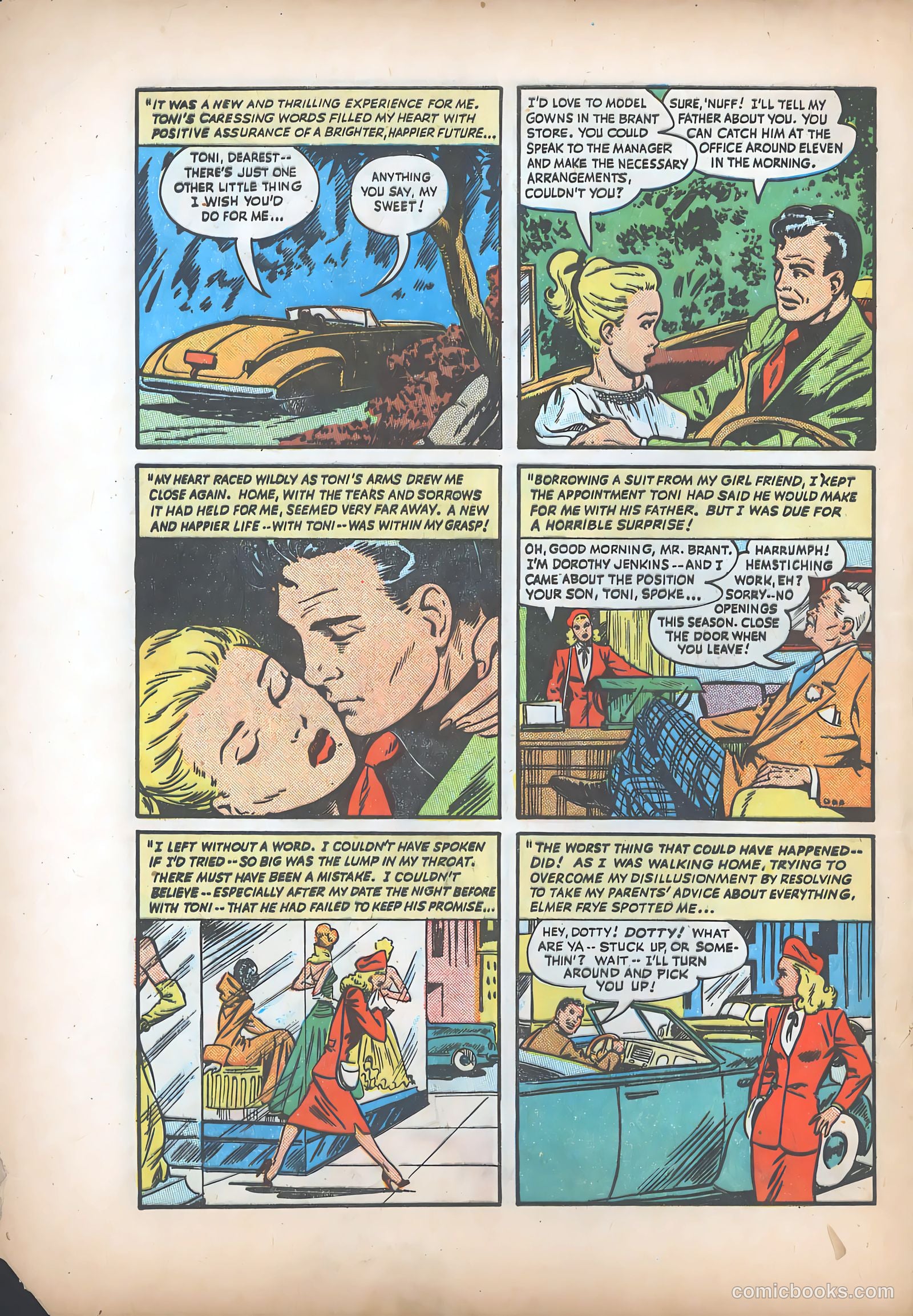 Teen-Age Romances #1 (1949) — page 9 of 37