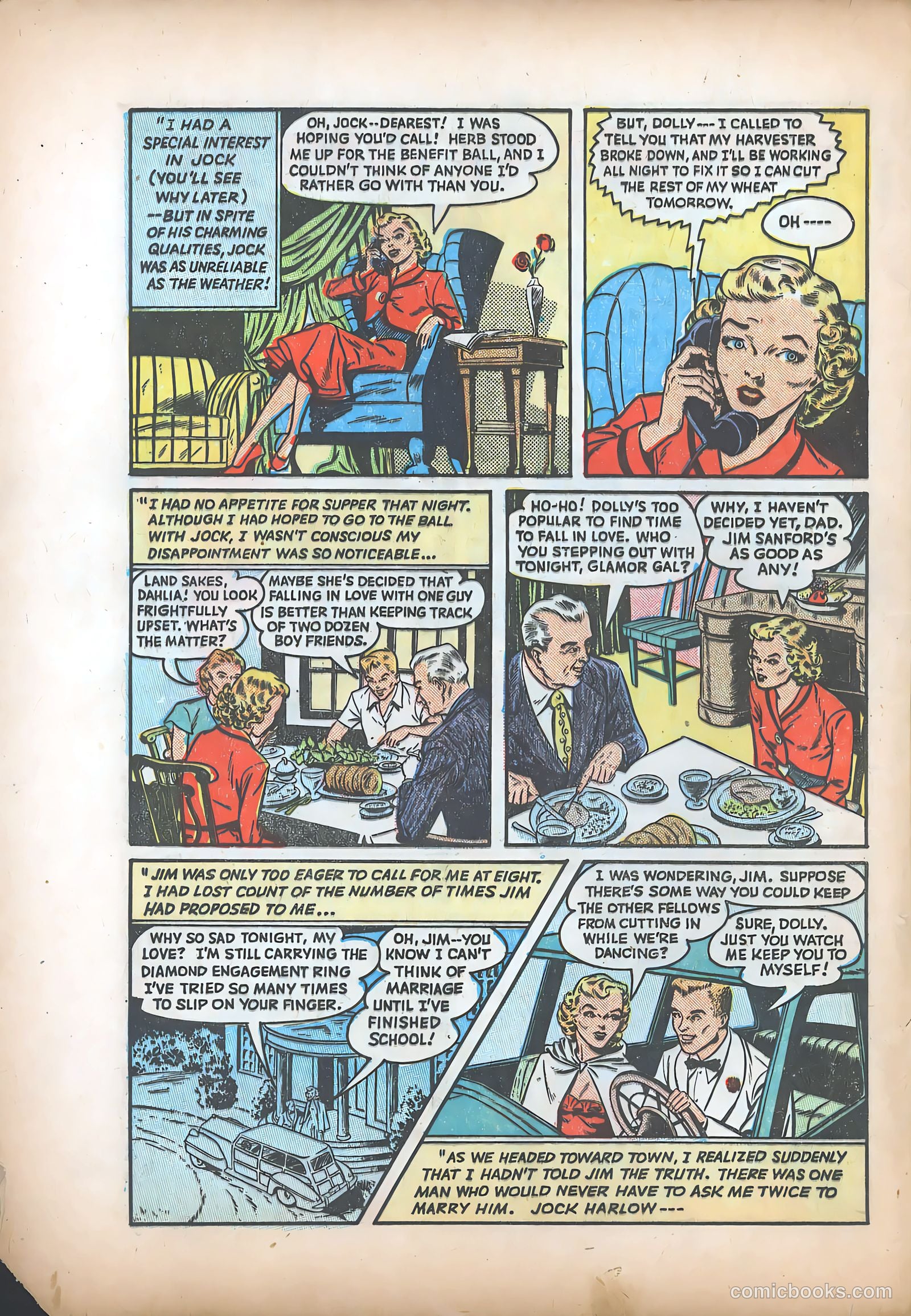 Teen-Age Romances #1 (1949) — page 13 of 37