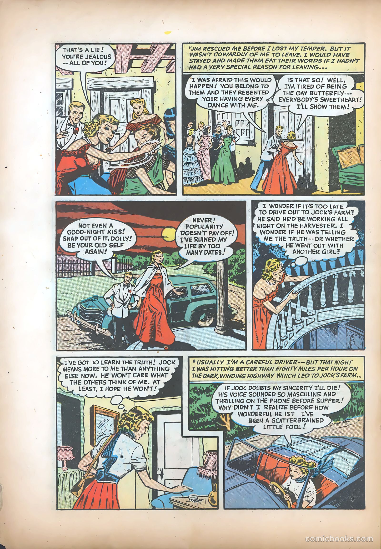 Teen-Age Romances #1 (1949) — page 15 of 37