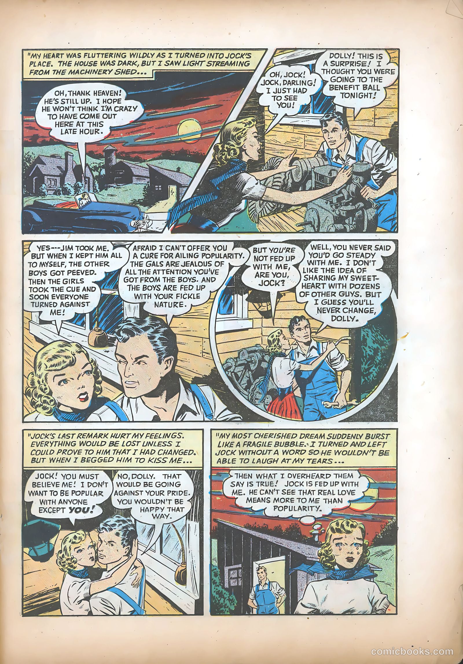 Teen-Age Romances #1 (1949) — page 16 of 37