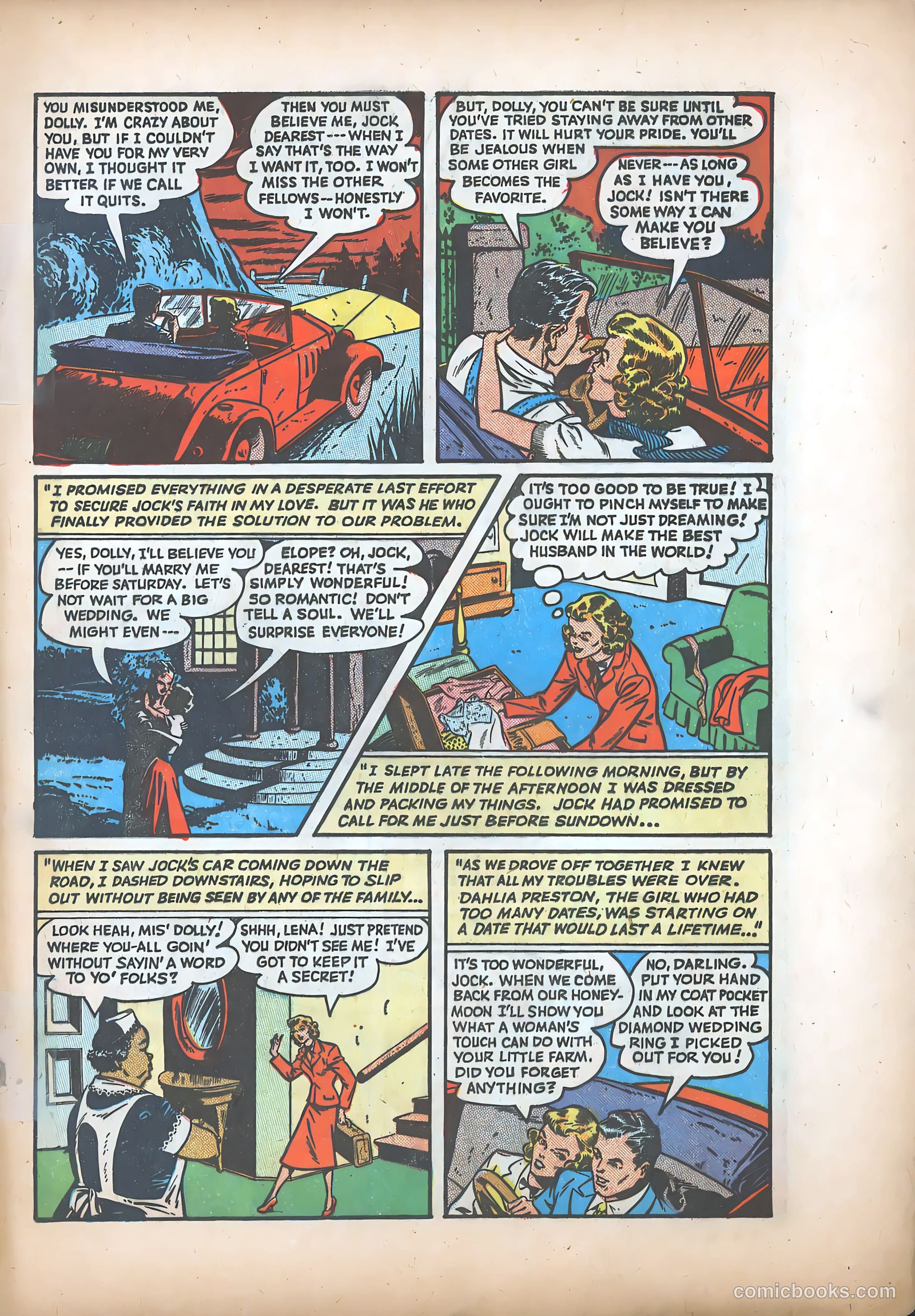 Teen-Age Romances #1 (1949) — page 18 of 37