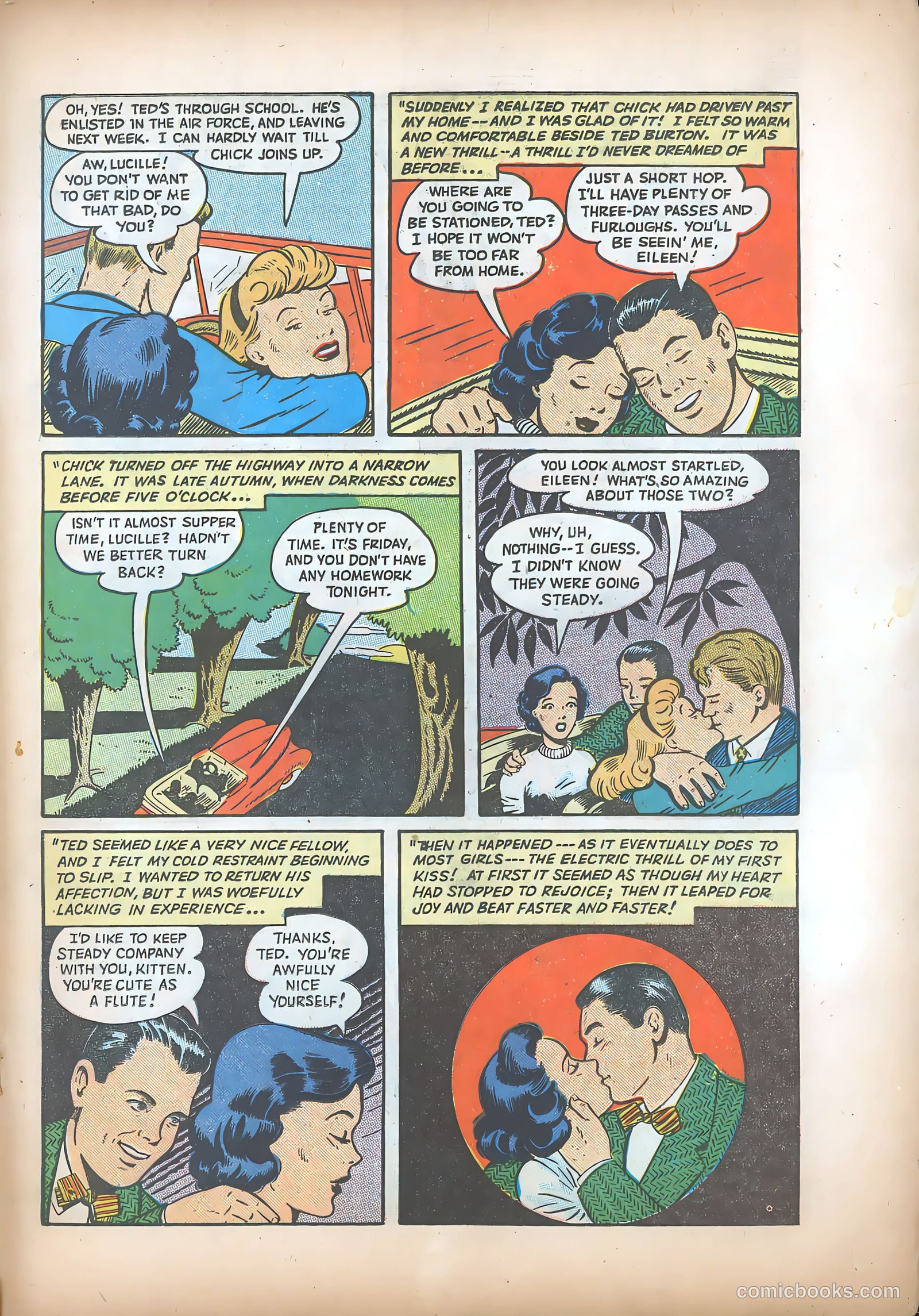 Teen-Age Romances #1 (1949) — page 20 of 37