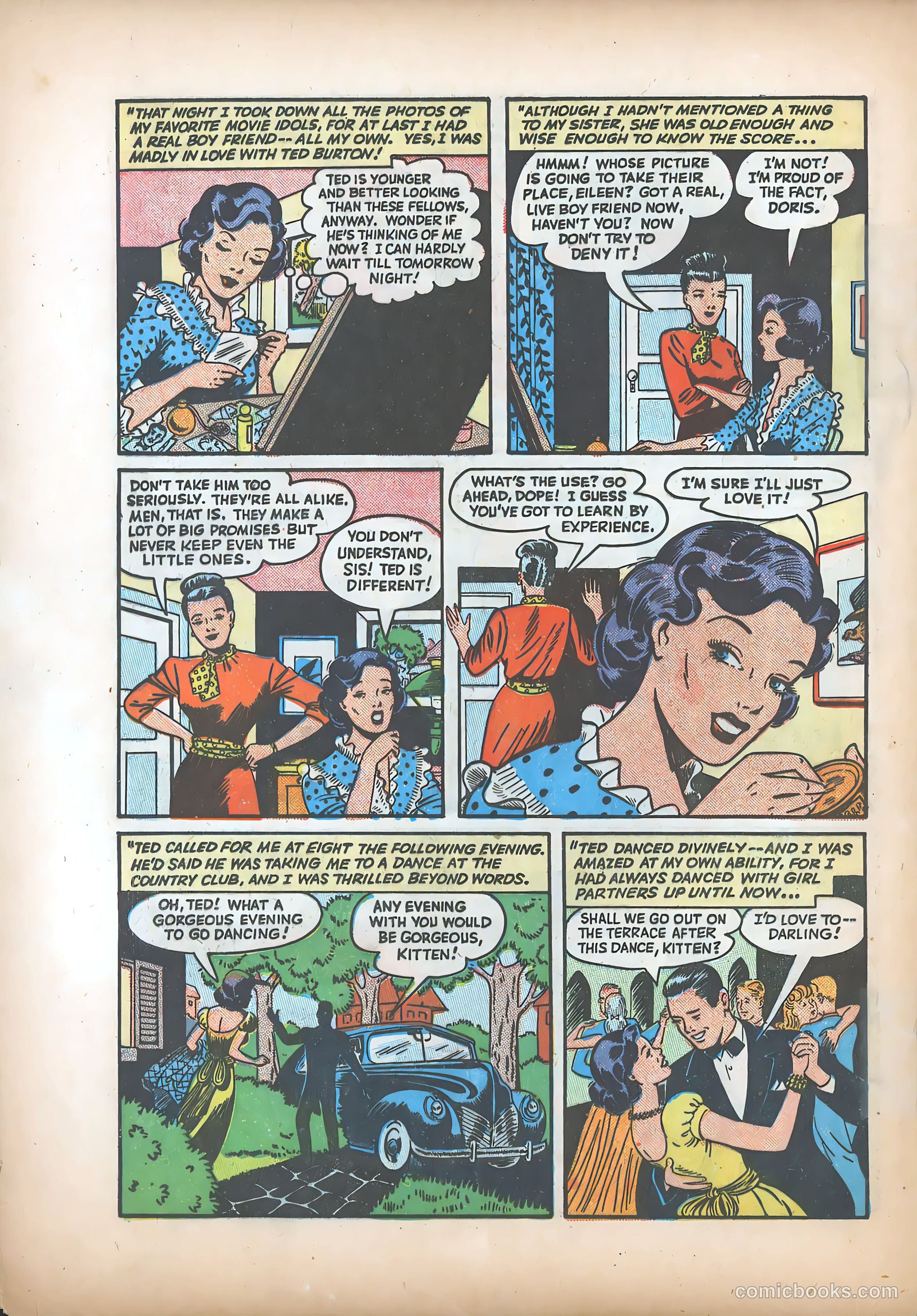 Teen-Age Romances #1 (1949) — page 21 of 37