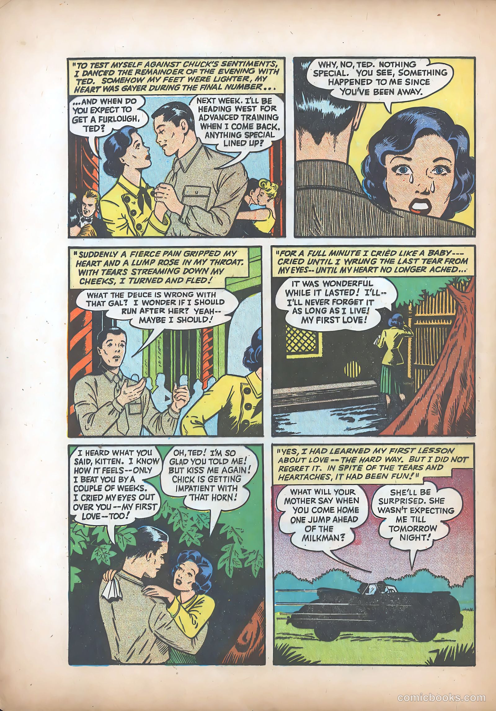 Teen-Age Romances #1 (1949) — page 25 of 37