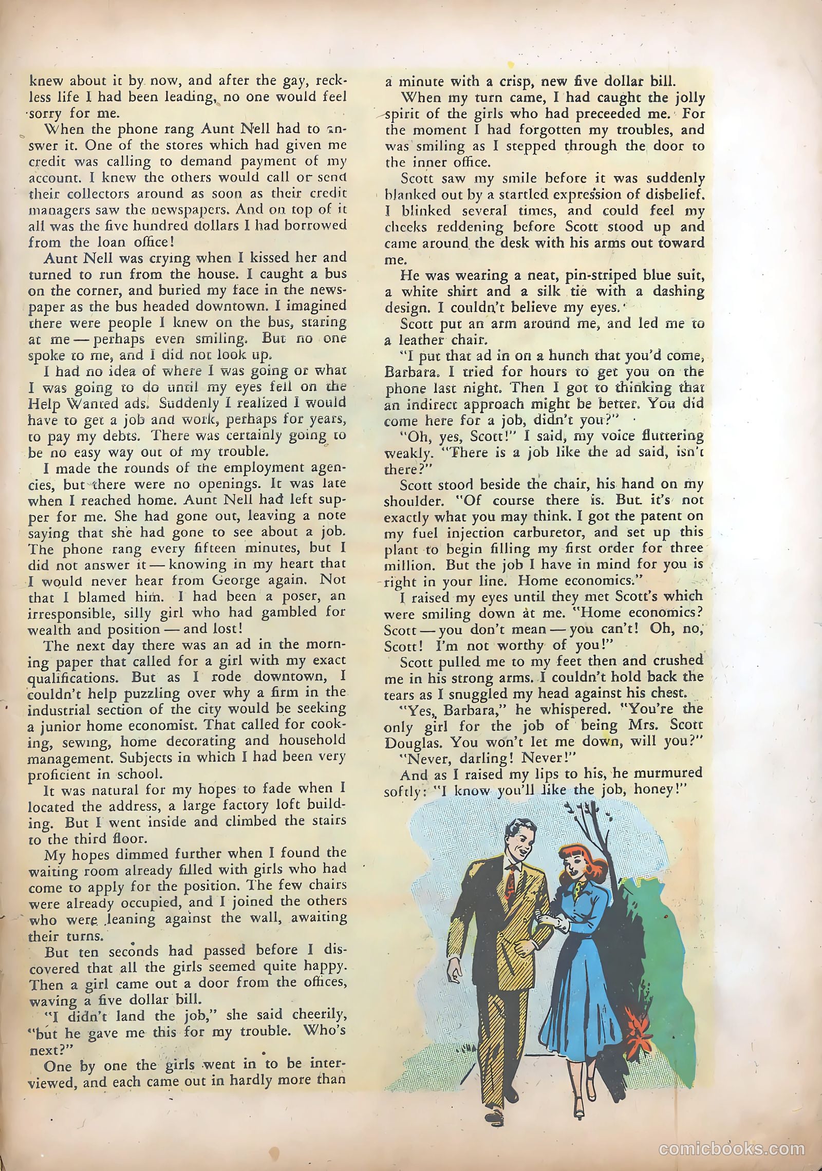 Teen-Age Romances #1 (1949) — page 28 of 37