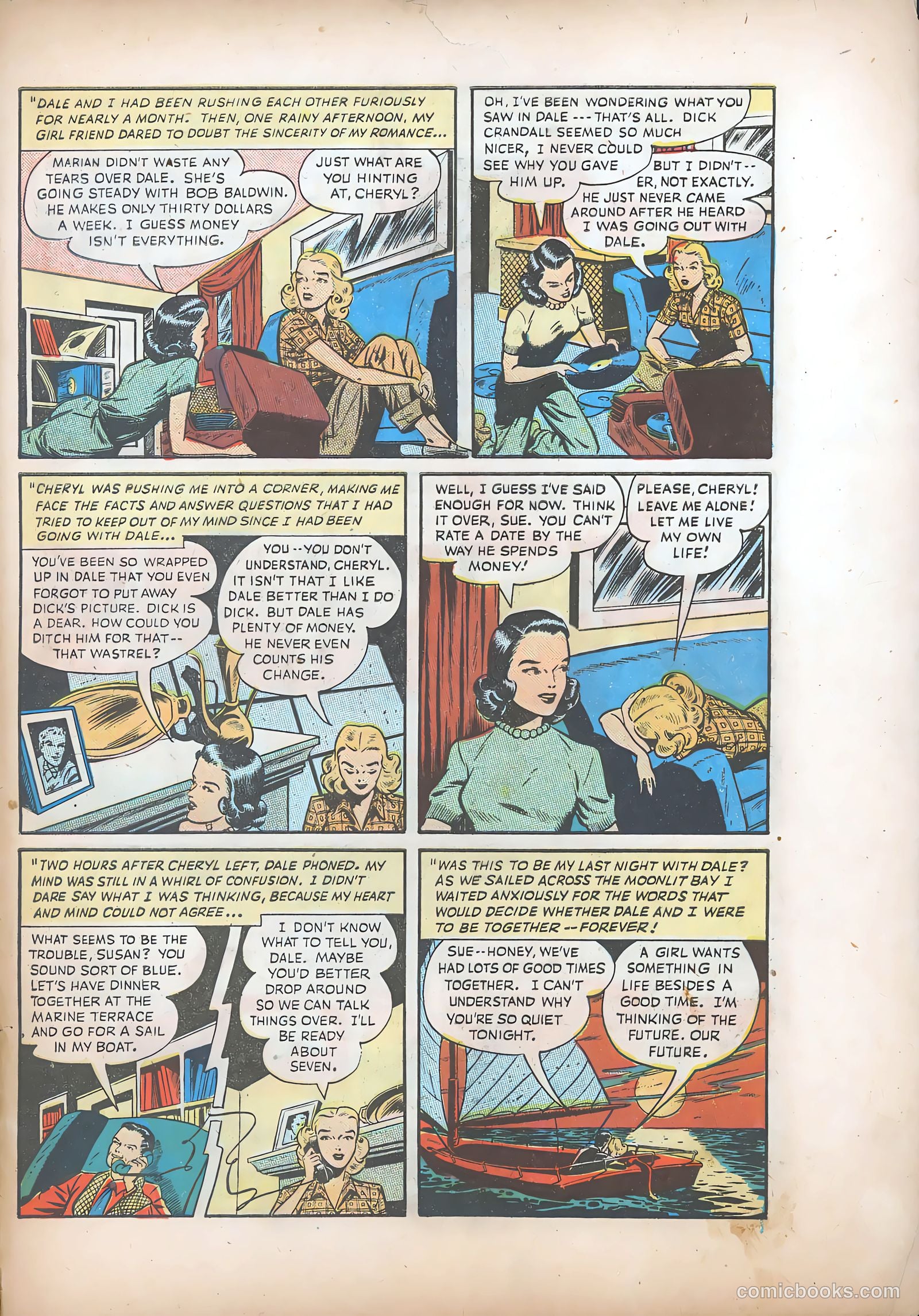 Teen-Age Romances #1 (1949) — page 32 of 37