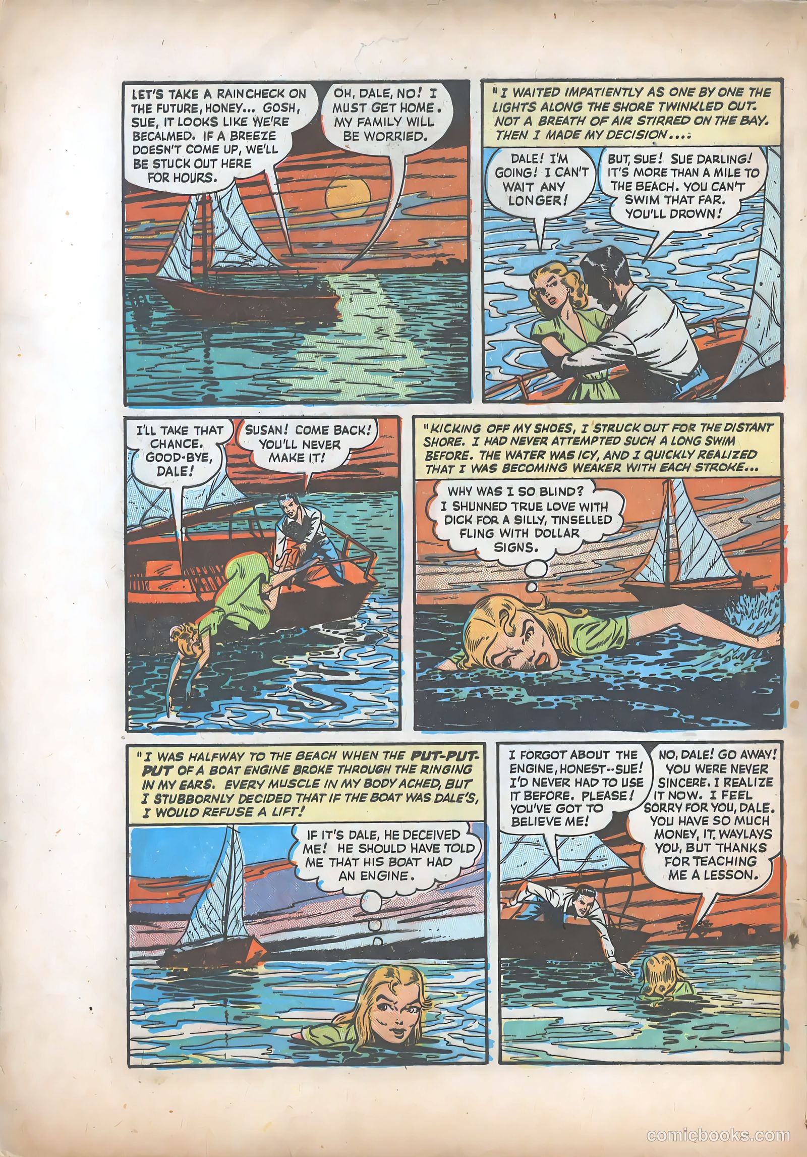 Teen-Age Romances #1 (1949) — page 33 of 37