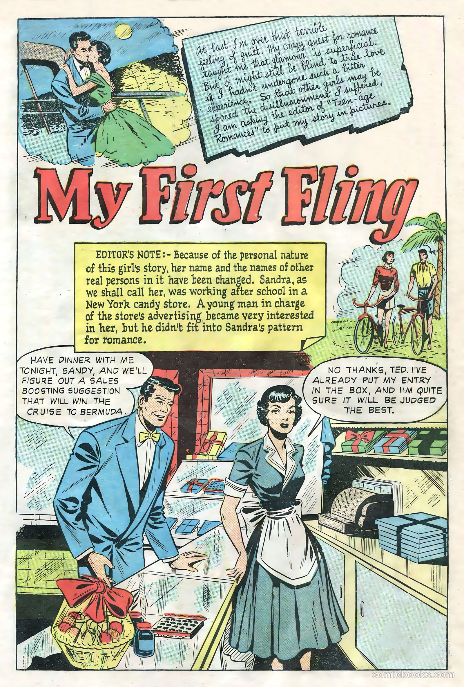 Teen-Age Romances #10 (1950) — page 3 of 36