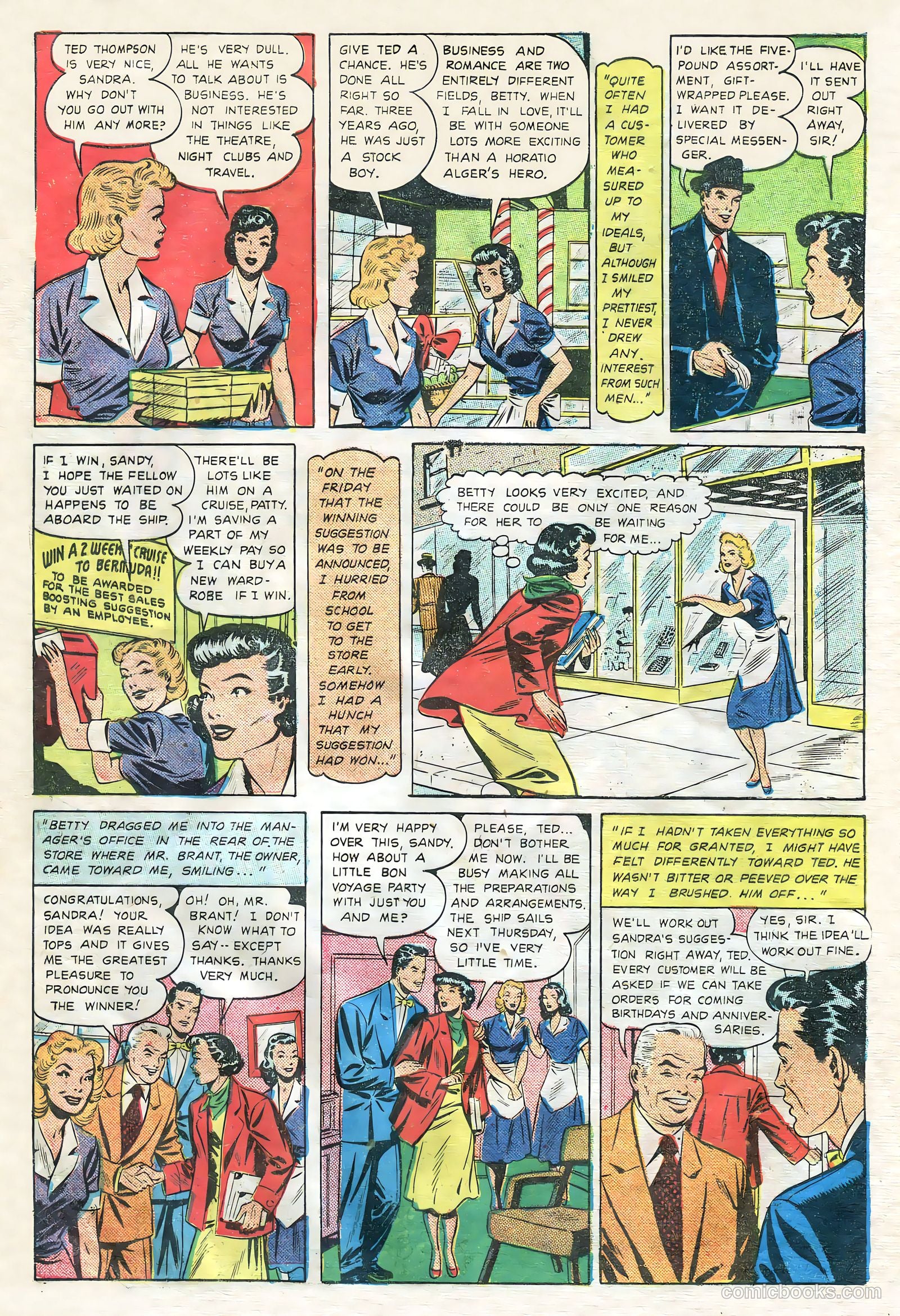Teen-Age Romances #10 (1950) — page 4 of 36